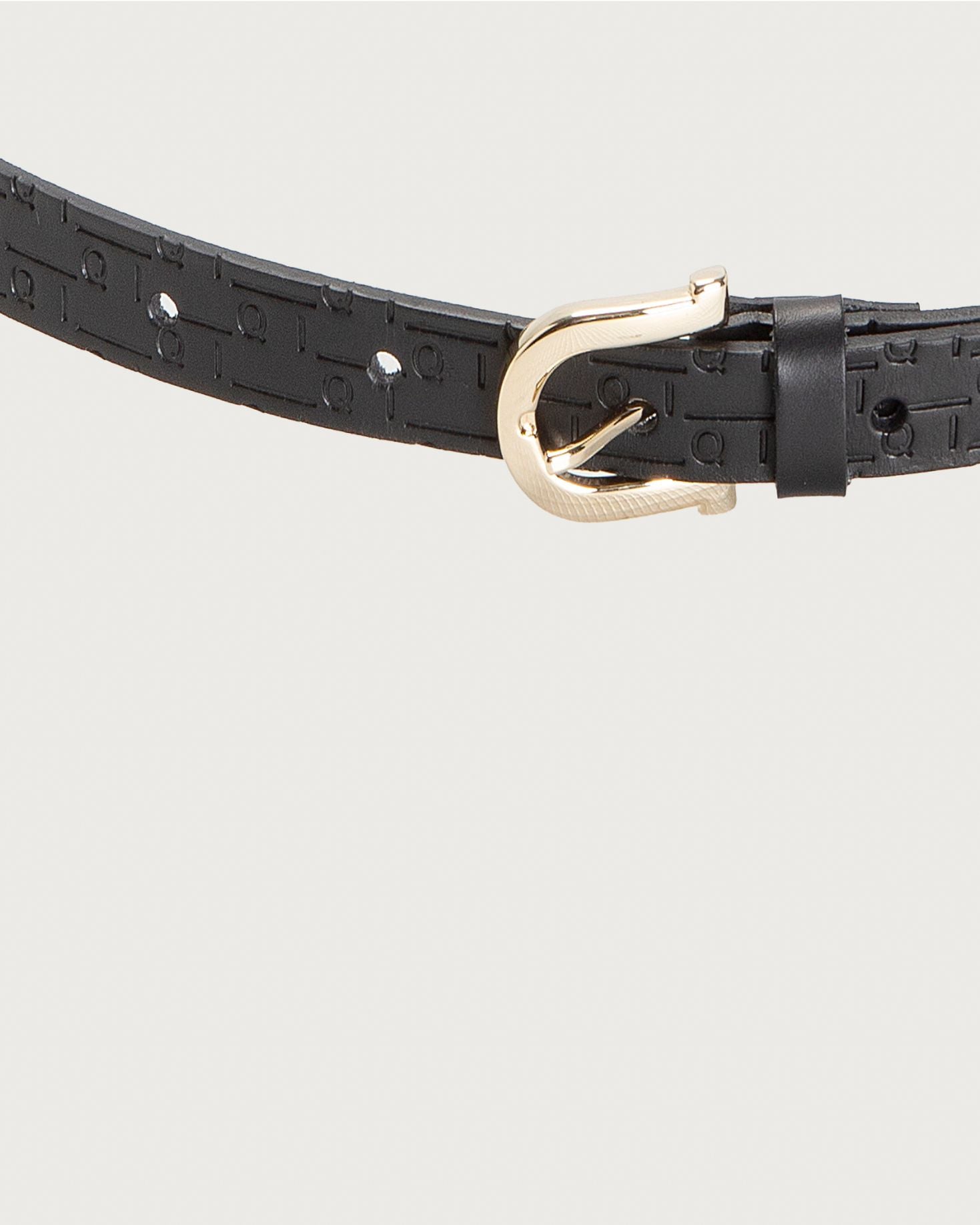 CINTURON JORDANA NEGRO The IQ Collection