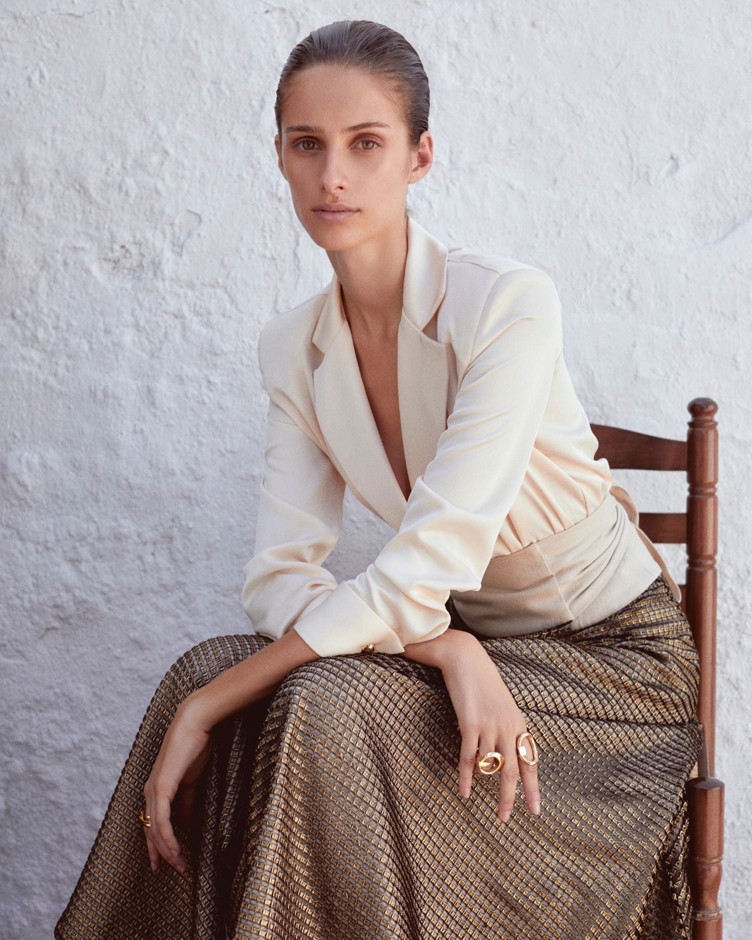 FALDA CLIO BEIGE The IQ Collection