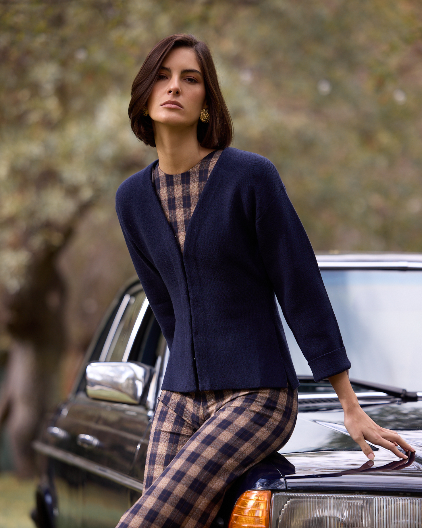 CHAQUETA PUNTO CARLOTA MARINO The IQ Collection