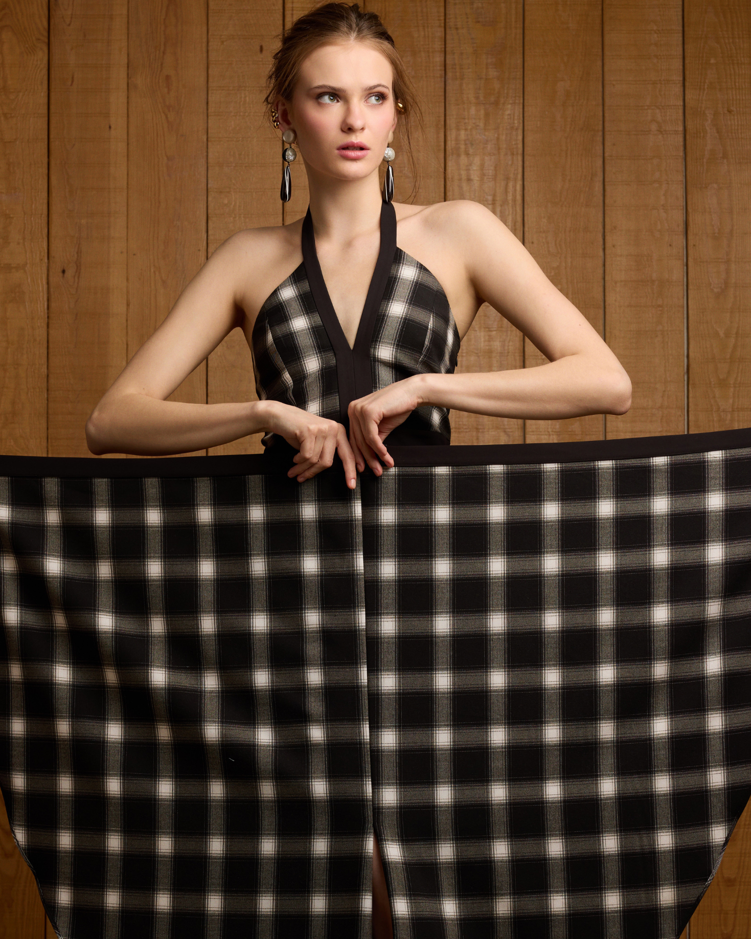 VESTIDO MAILEN NEGRO The IQ Collection