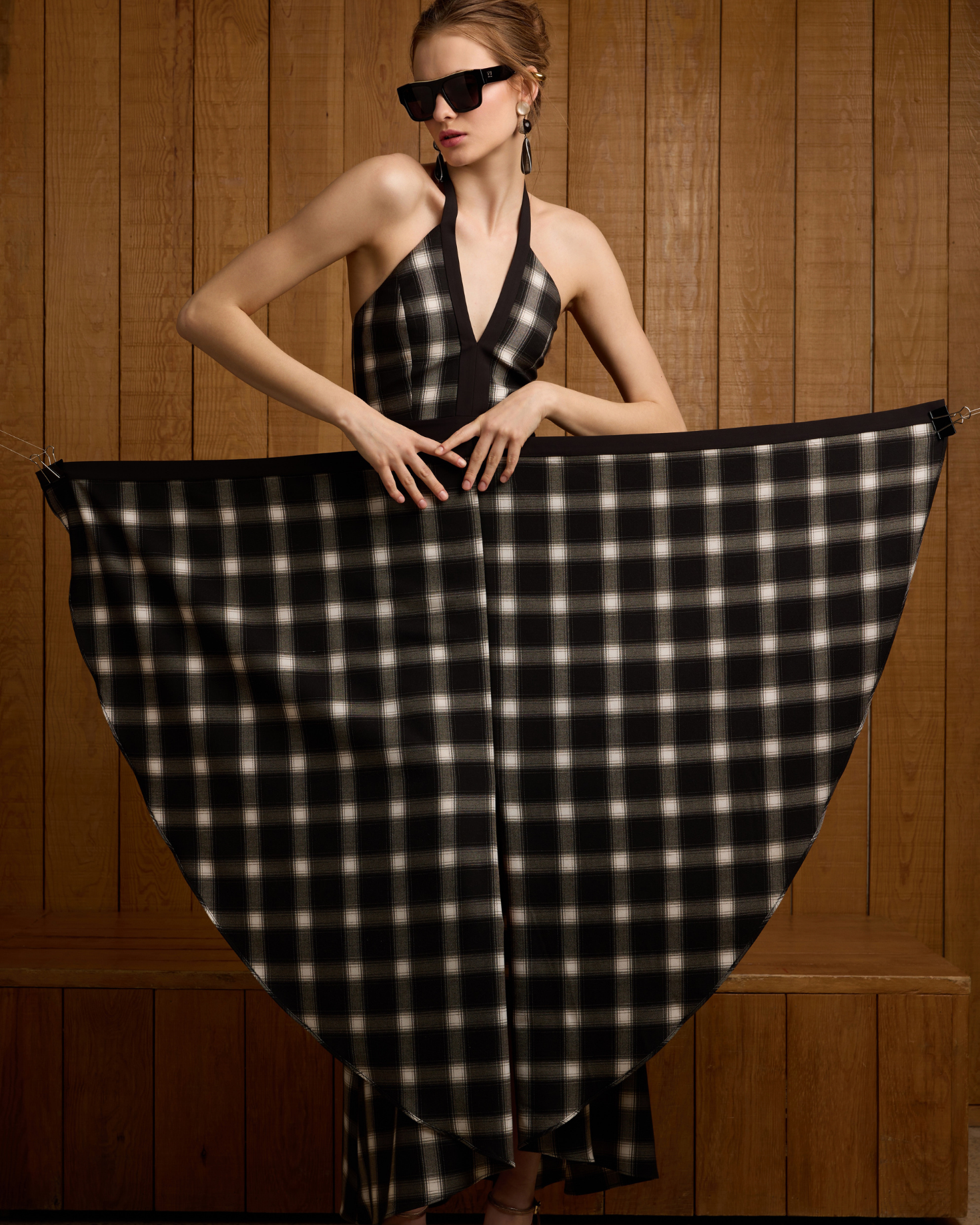 VESTIDO MAILEN NEGRO The IQ Collection