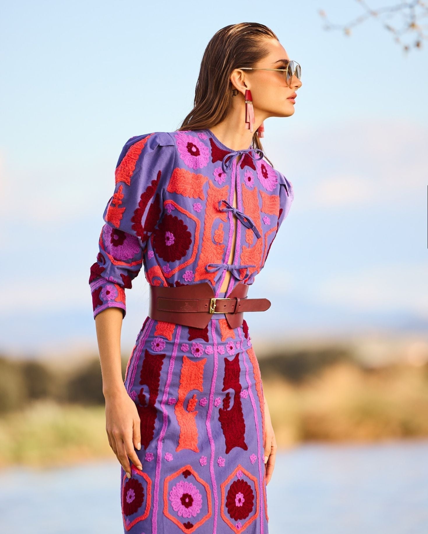 FALDA AZORES MORADA The IQ Collection