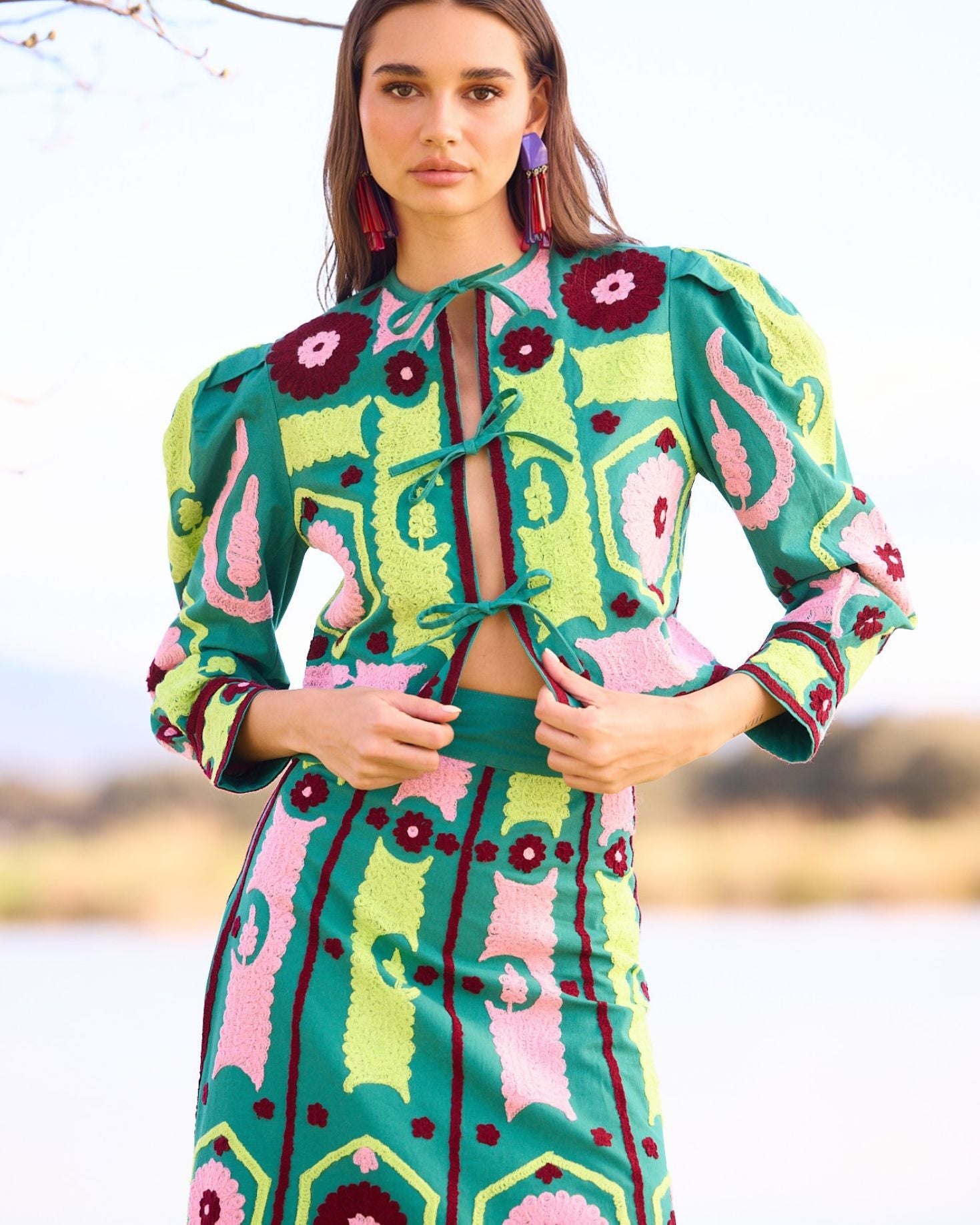 FALDA AZORES VERDE The IQ Collection