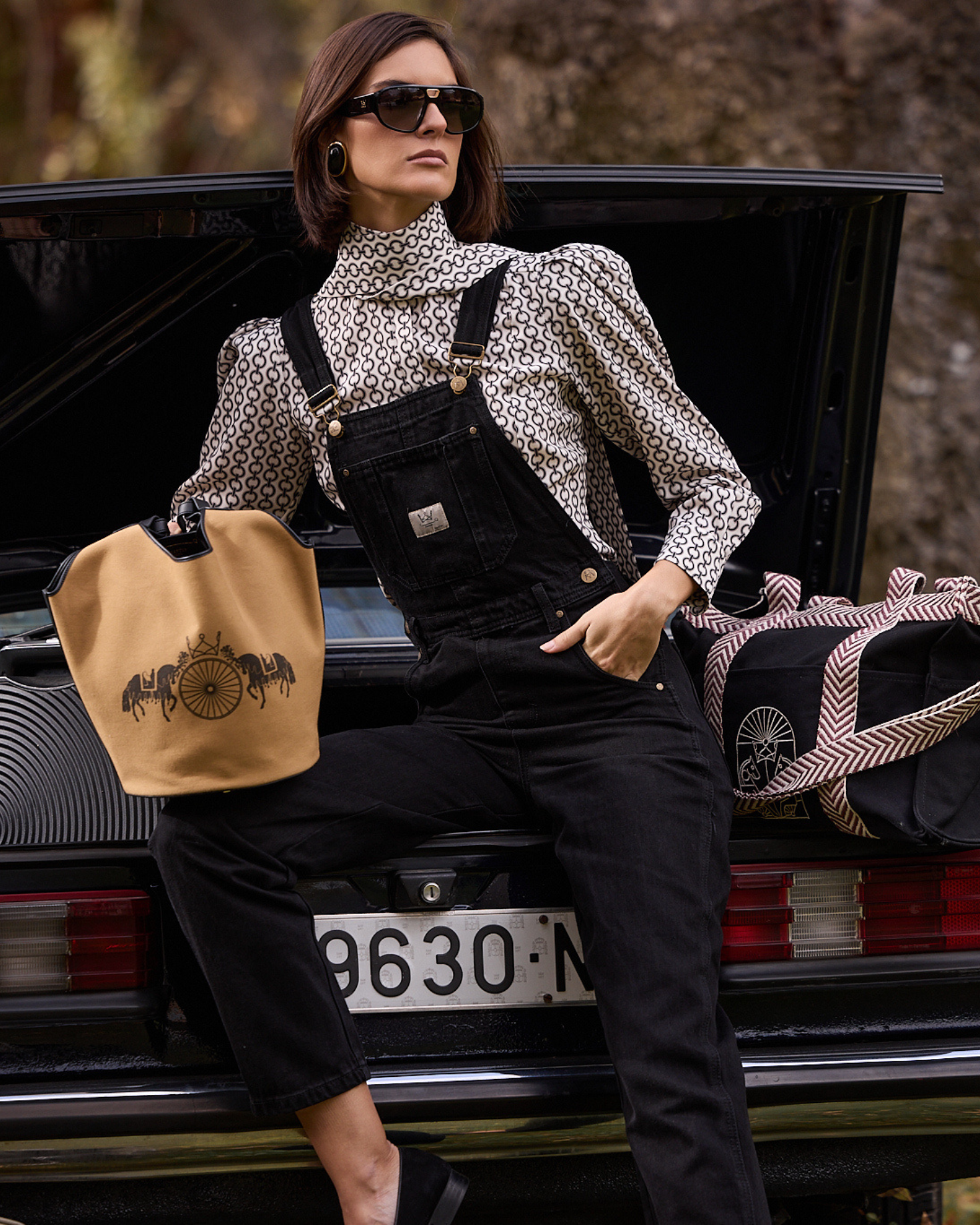 PETO DENIM NEGRO The IQ Collection