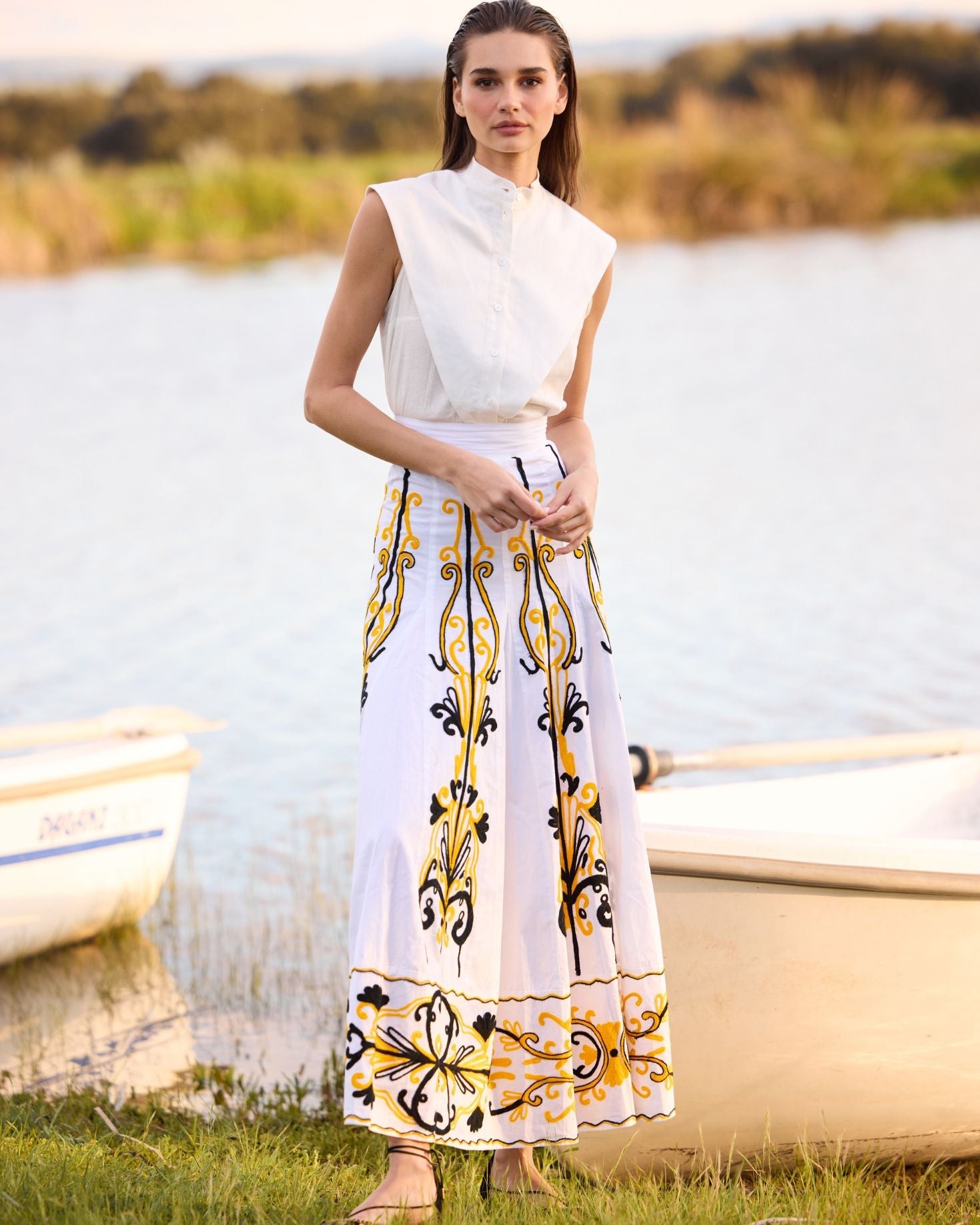 FALDA BAHAMAS BLANCA The IQ Collection