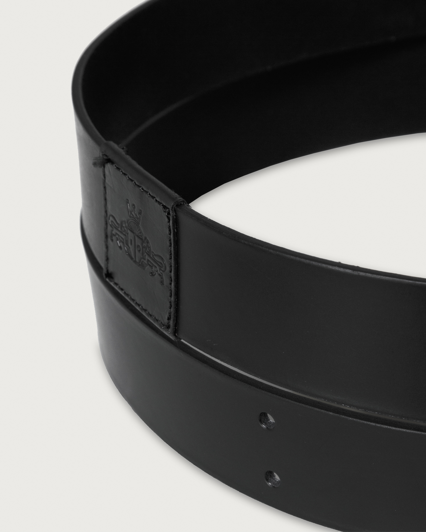 CINTURÓN JANE DOBLE NEGRO The IQ Collection