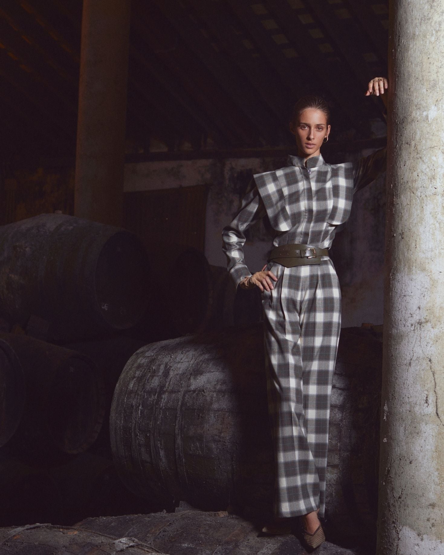 PANTALON NEREA CUADROS The IQ Collection