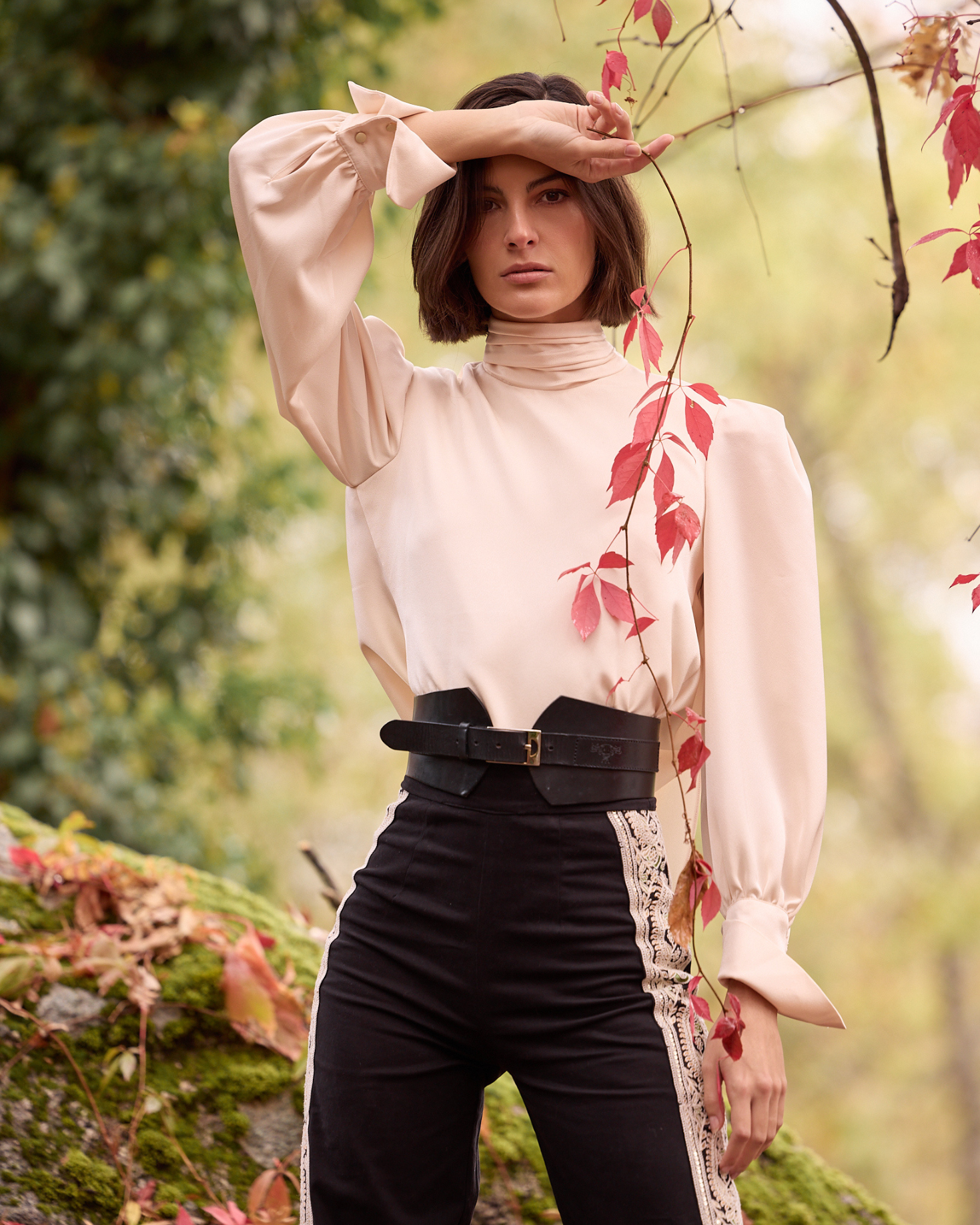 PANTALÓN SAETA NEGRO The IQ Collection