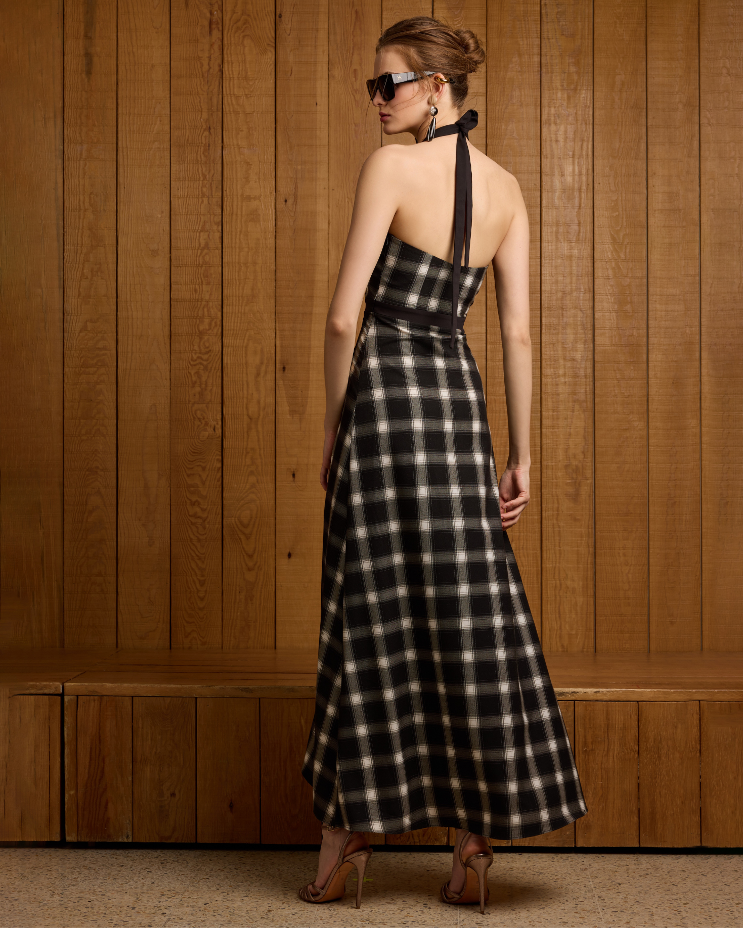 VESTIDO MAILEN NEGRO The IQ Collection