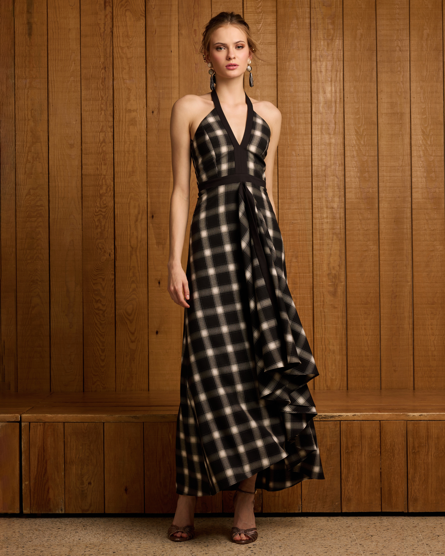 VESTIDO MAILEN NEGRO The IQ Collection