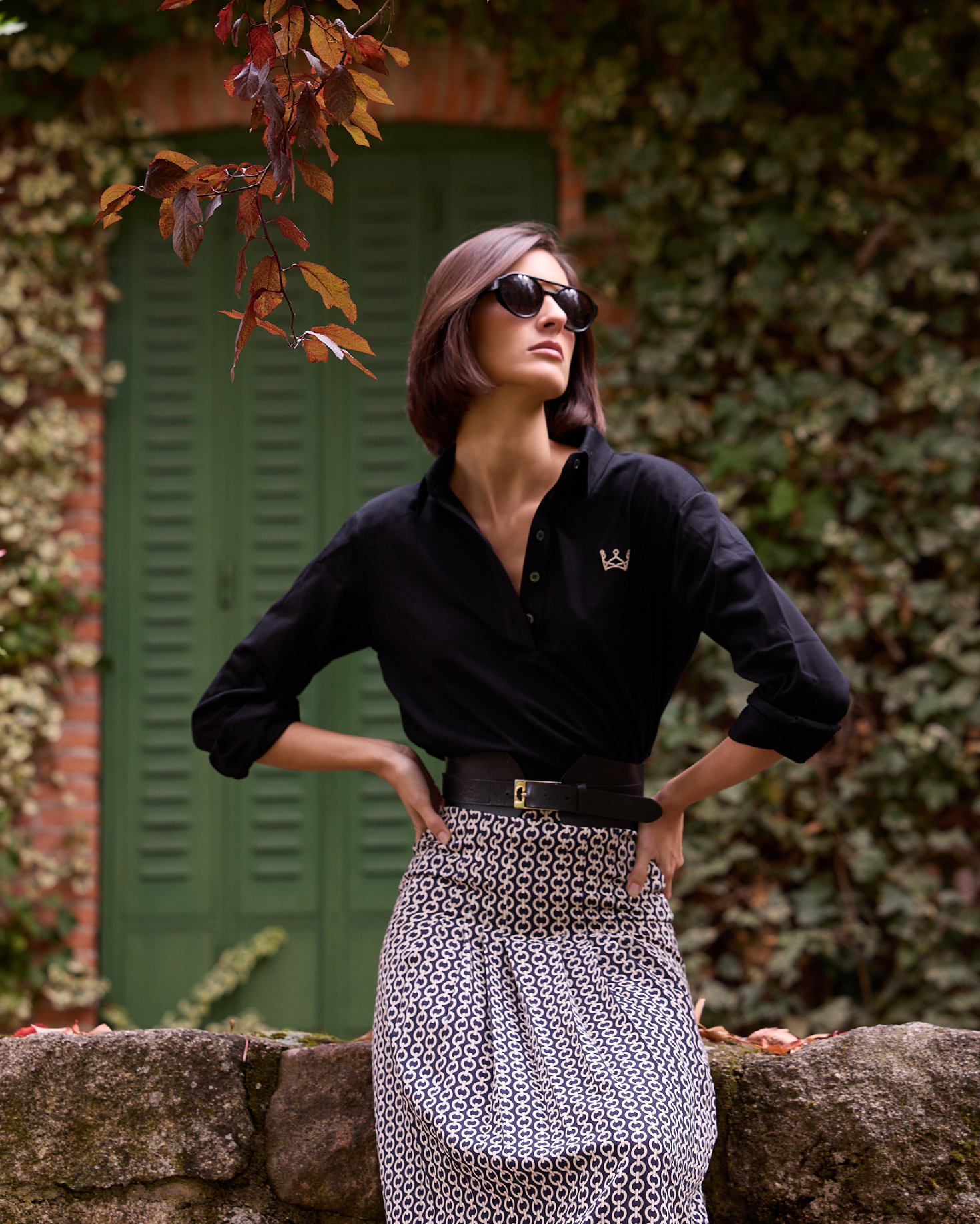 POLO NINA NEGRO The IQ Collection