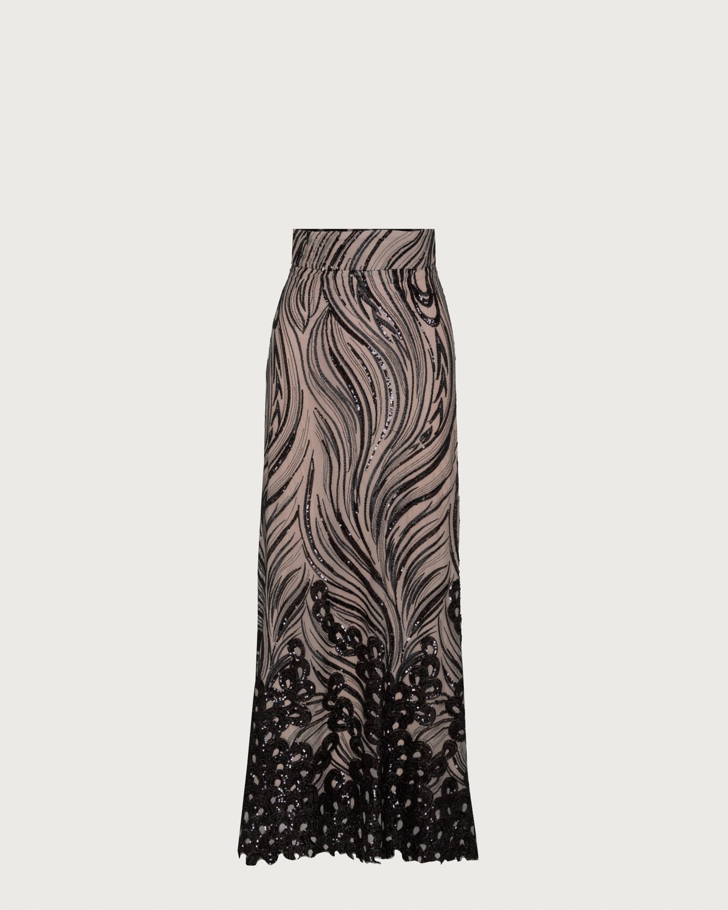 FALDA ROMERÍA ESTAMPADA The IQ Collection