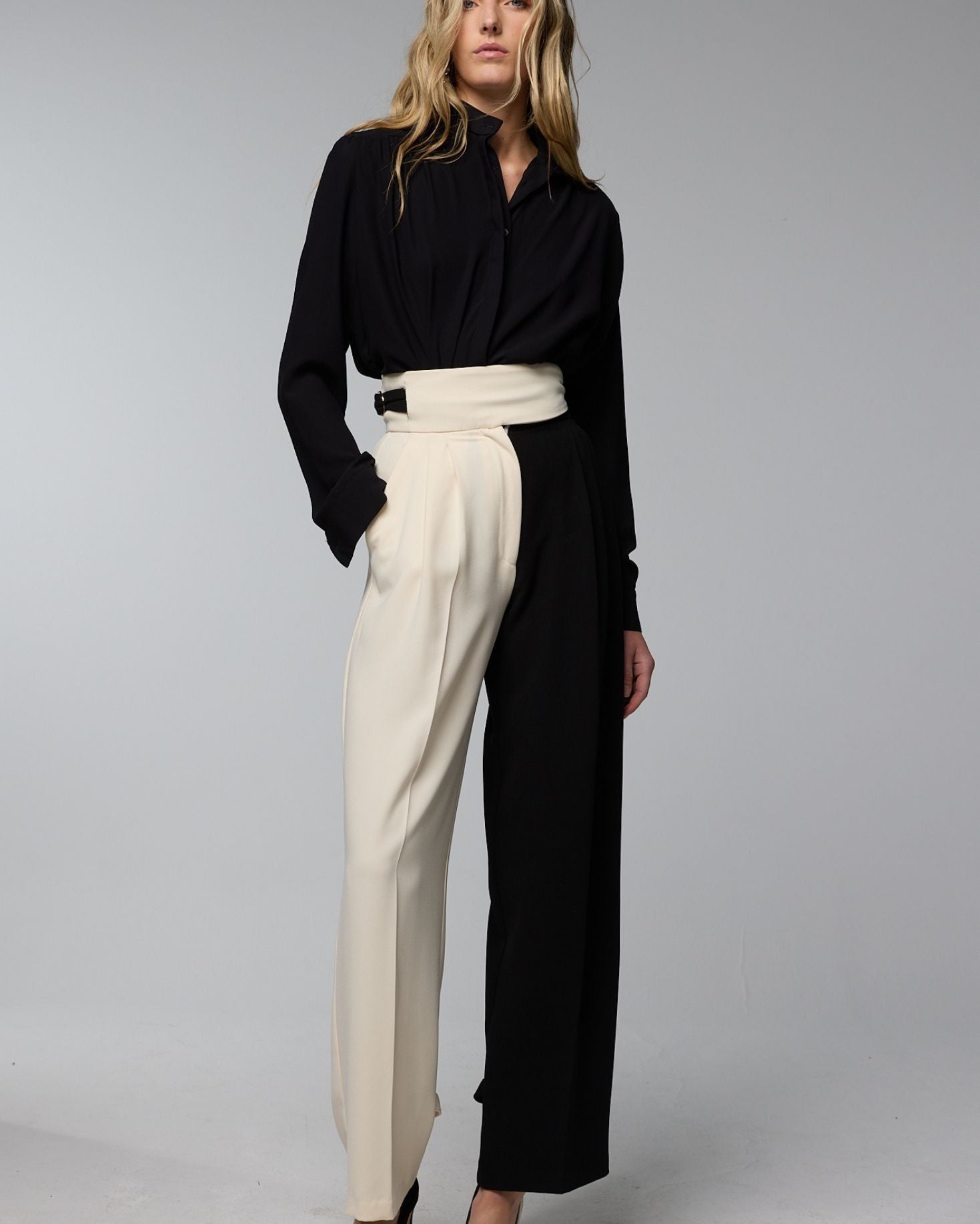 PANTALON ERIN BICOLOR The IQ Collection
