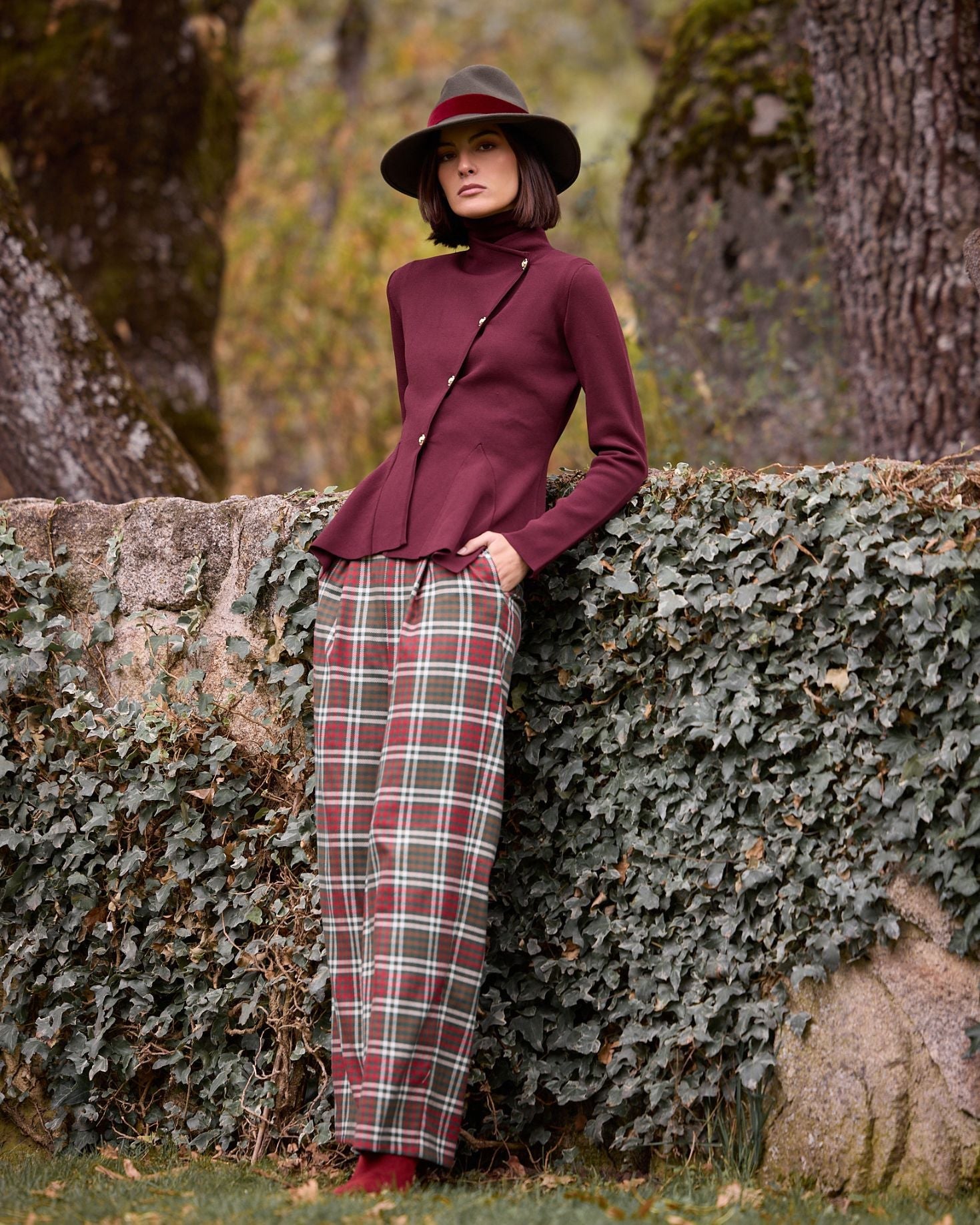 CHAQUETA PUNTO CELIA BURDEOS The IQ Collection