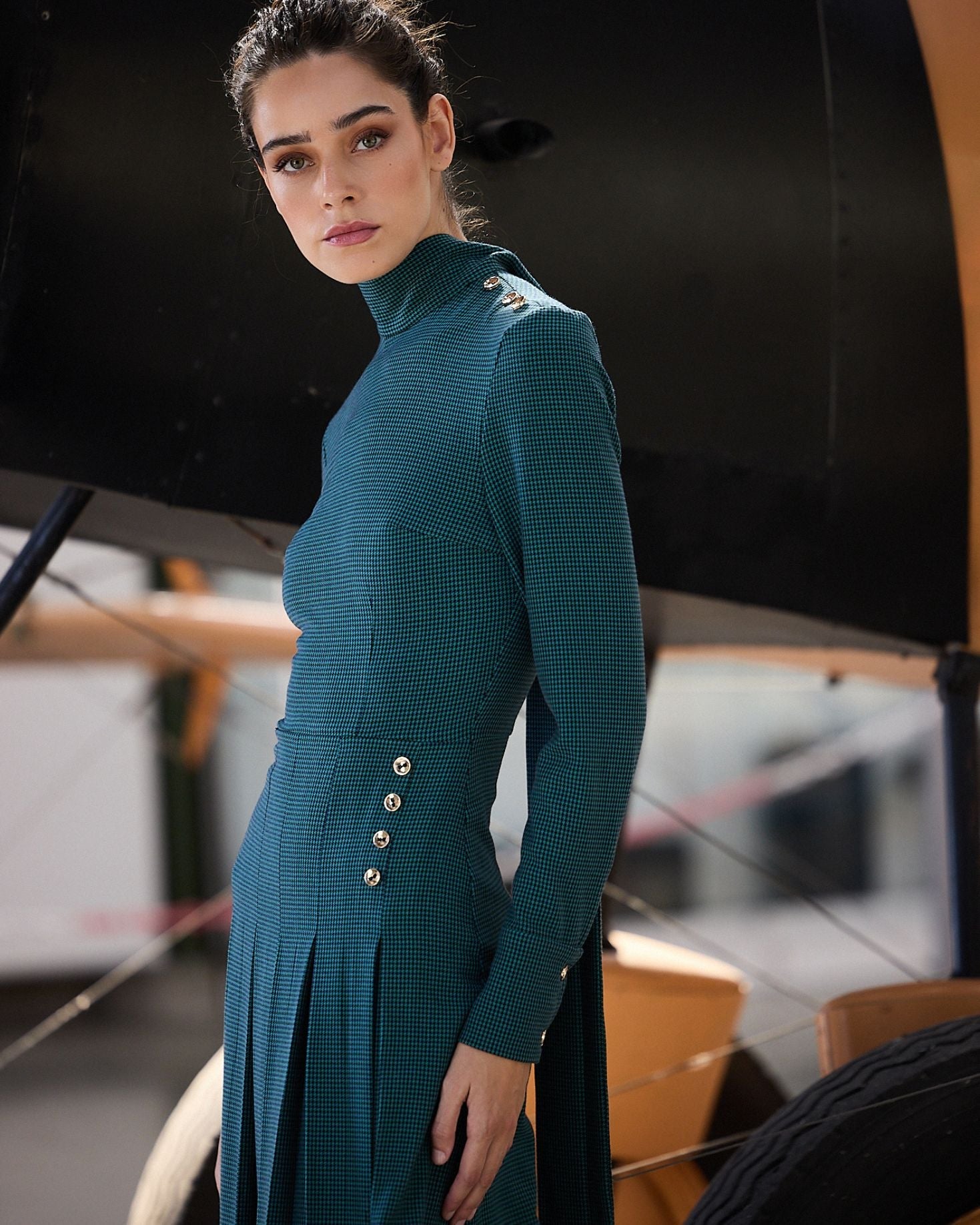 VESTIDO AMY VERDE The IQ Collection