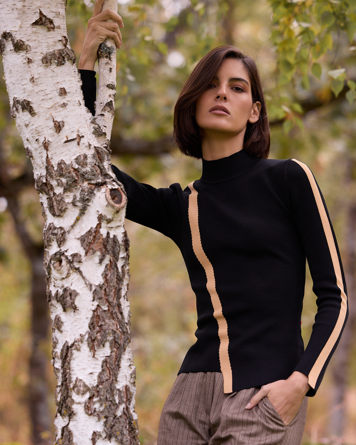 CHAQUETA PUNTO CELIA BURDEOS The IQ Collection