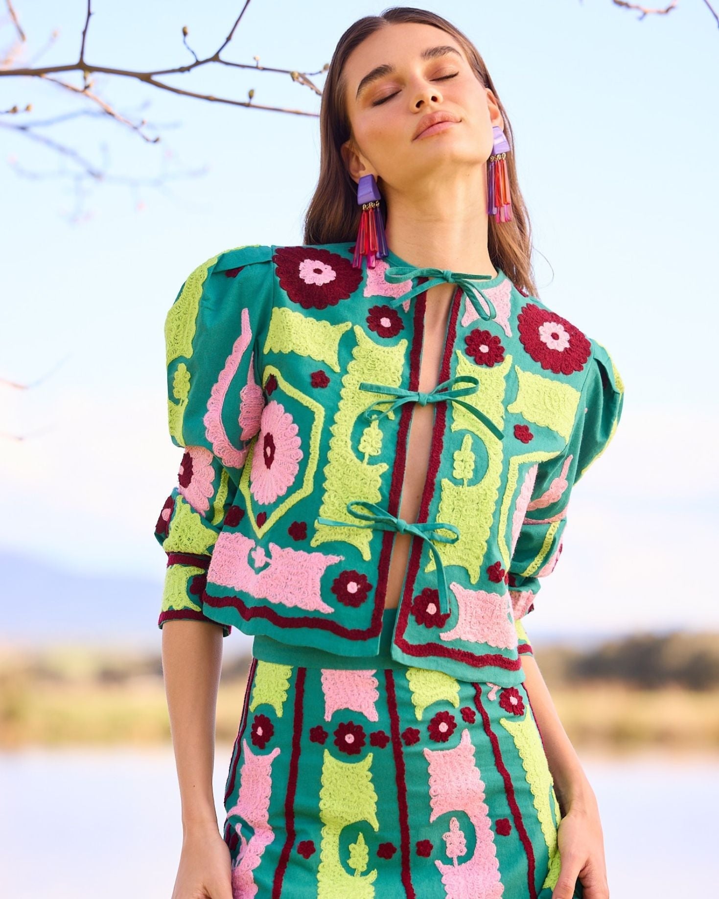 FALDA AZORES VERDE The IQ Collection