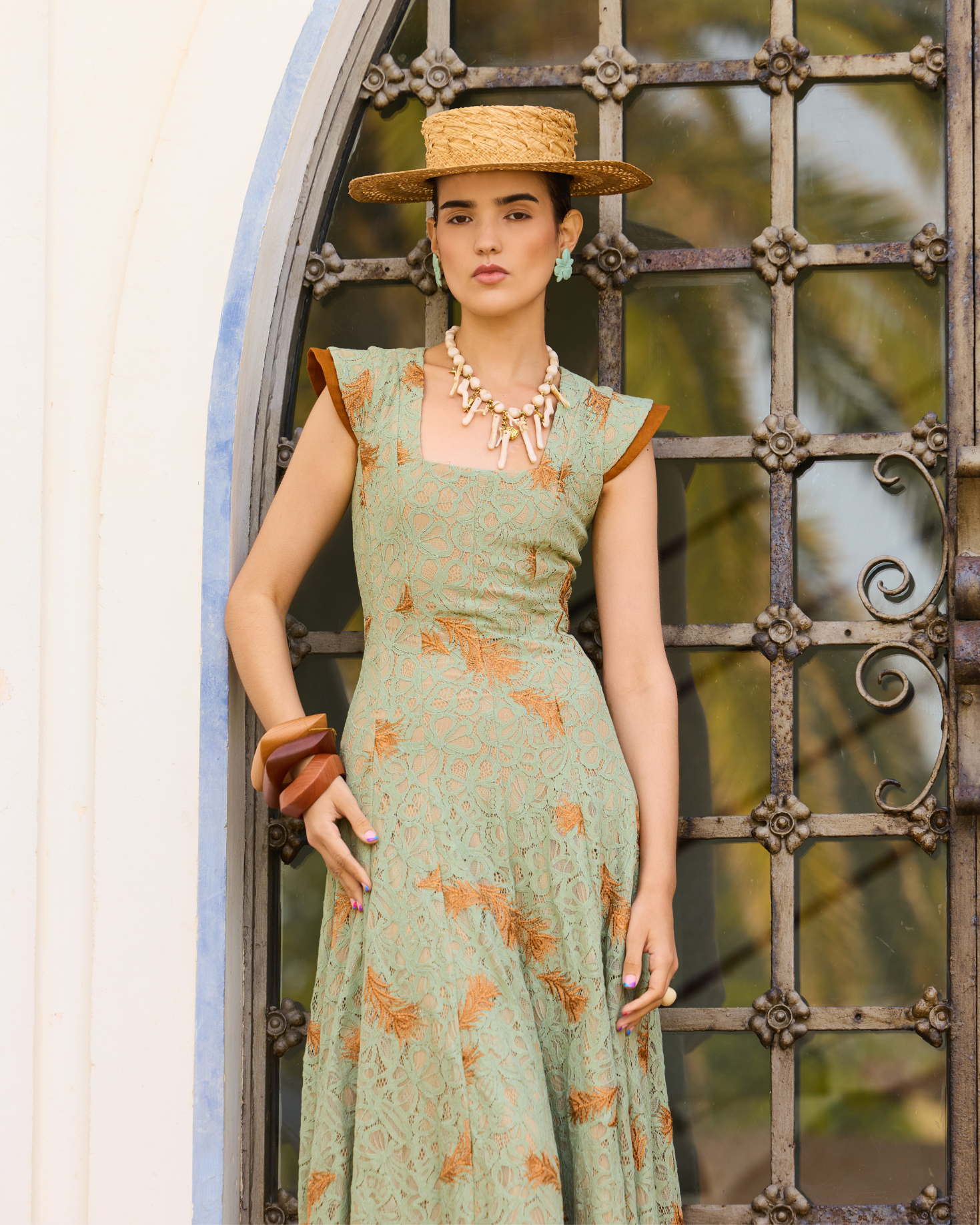 VESTIDO ROSE VERDE The IQ Collection