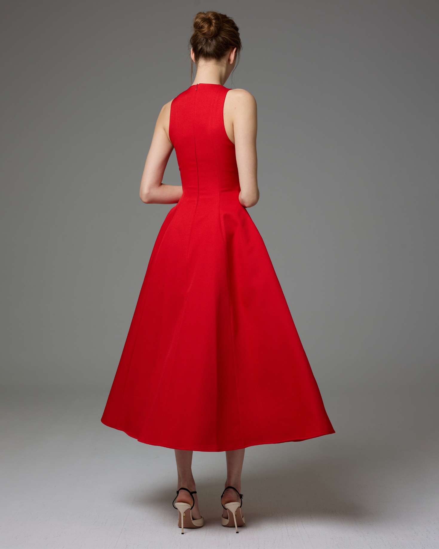 VESTIDO ANITA ROJO The IQ Collection