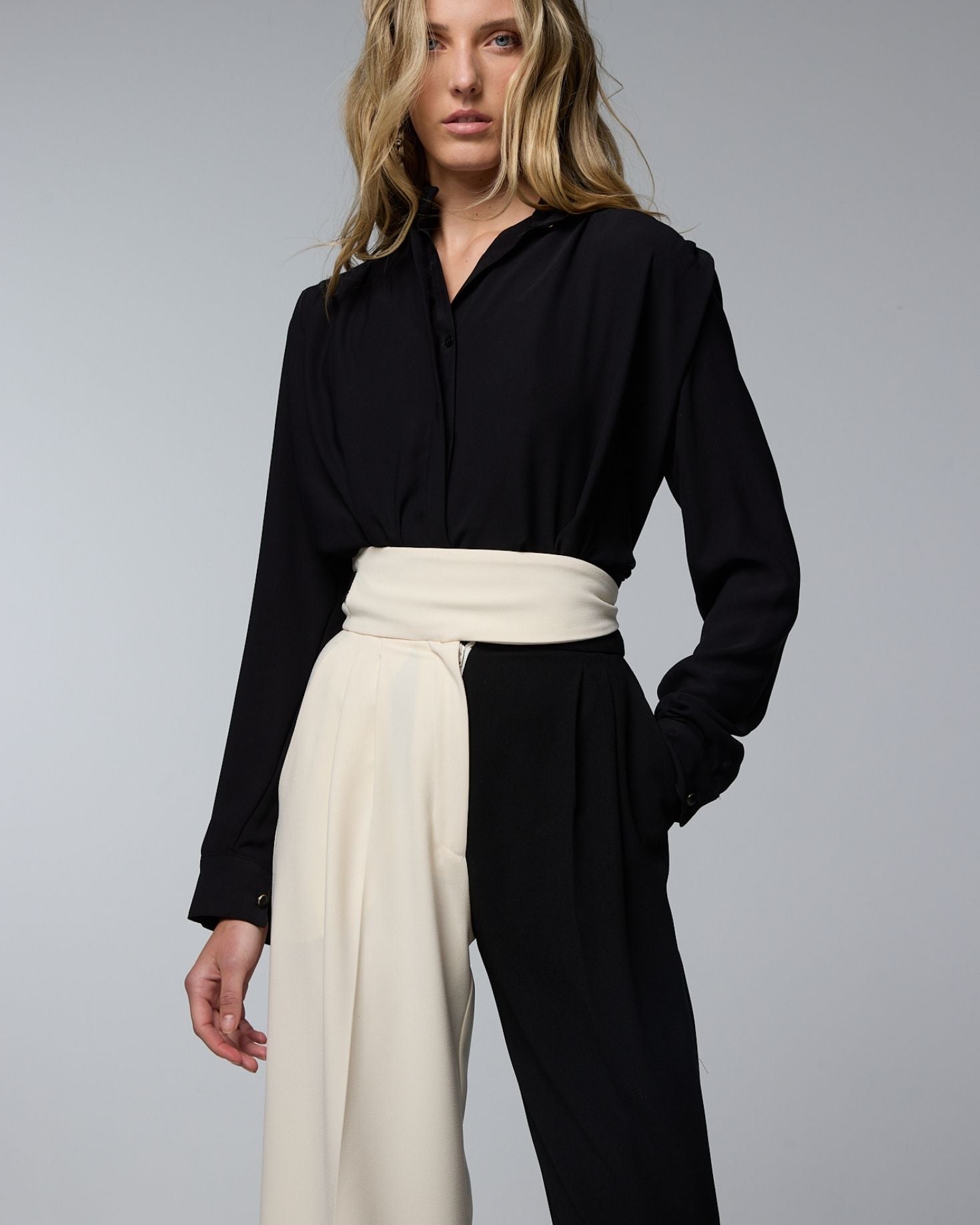 PANTALON ERIN BICOLOR The IQ Collection