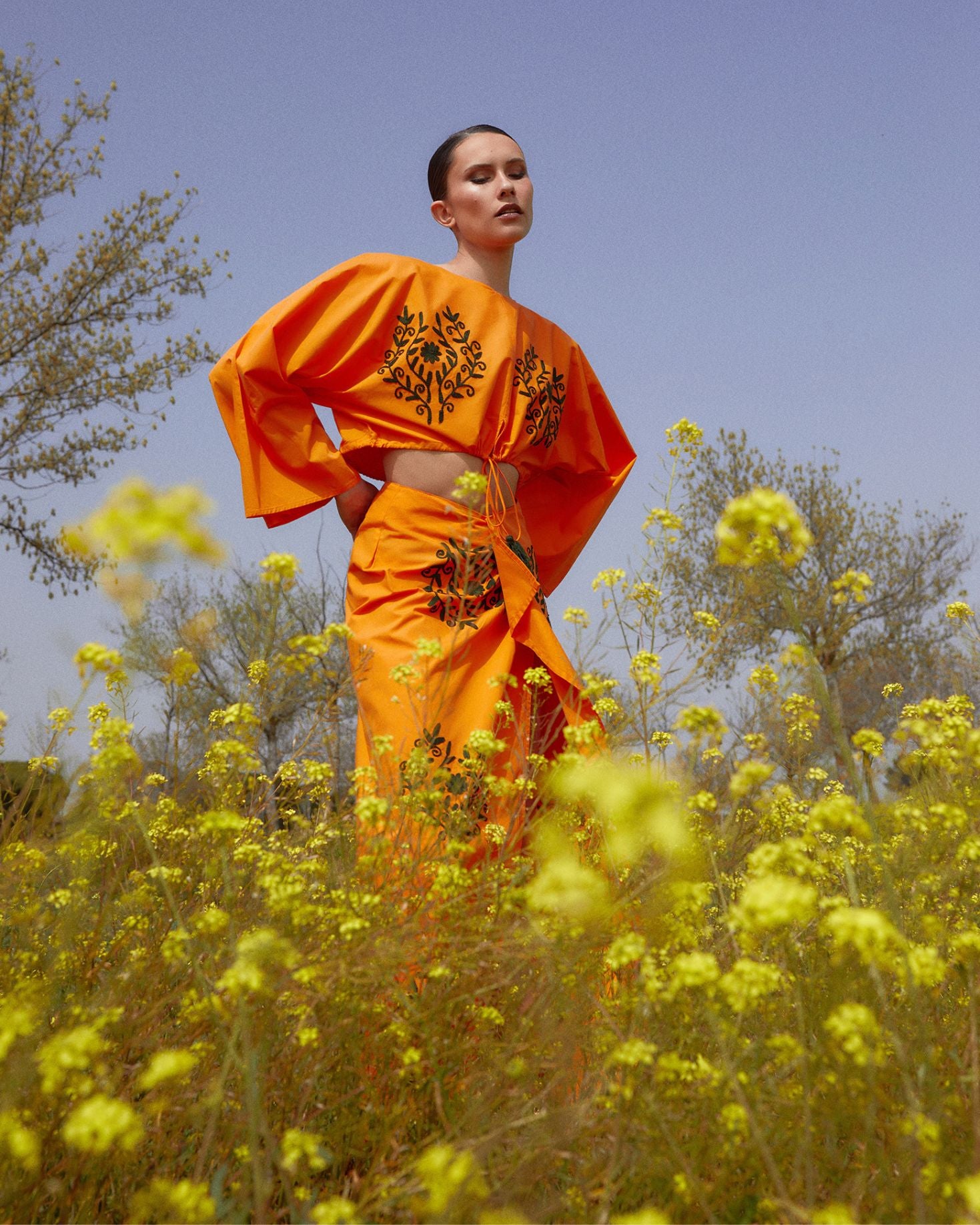 CONJUNTO CAPRI ALBARICOQUE The IQ Collection