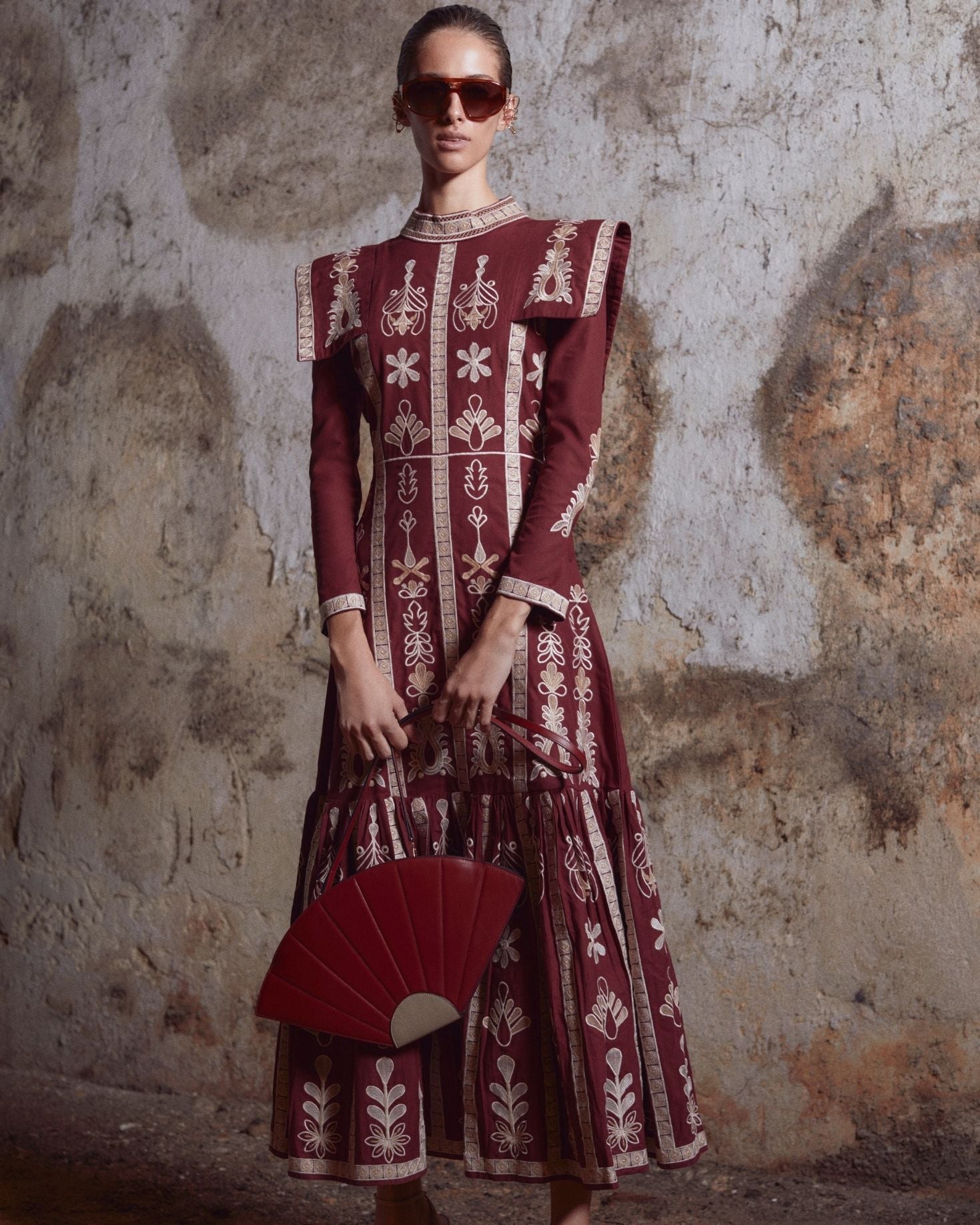 VESTIDO AFRICA BORDADO The IQ Collection