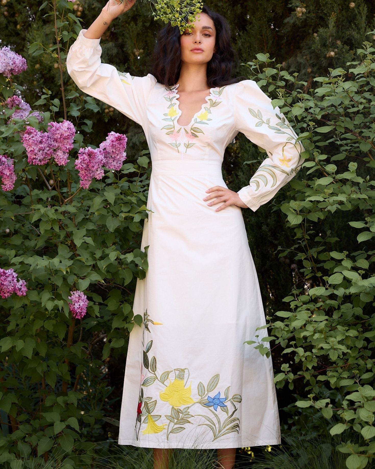 VESTIDO TENERIFE BLANCO The IQ Collection