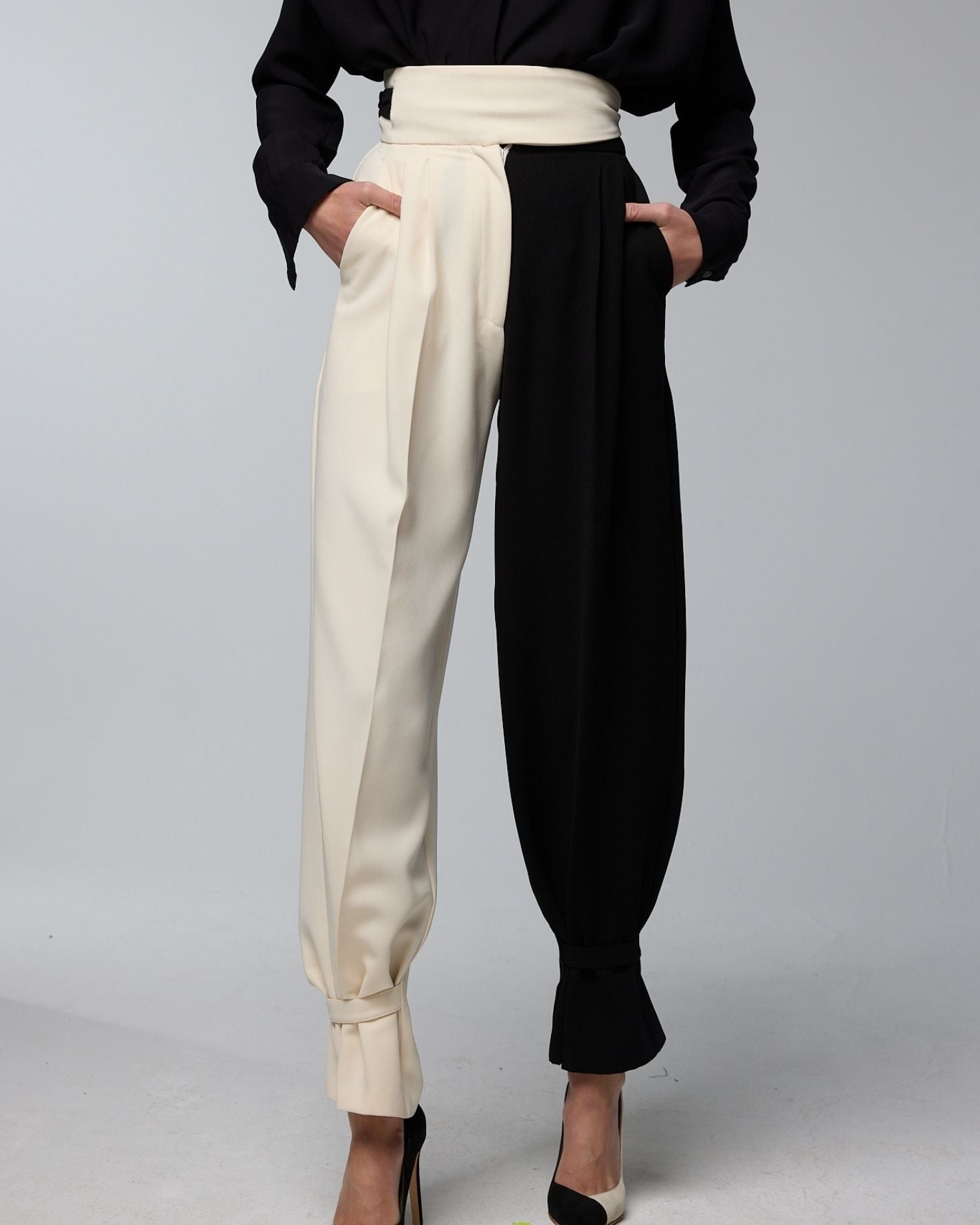 PANTALON ERIN BICOLOR The IQ Collection