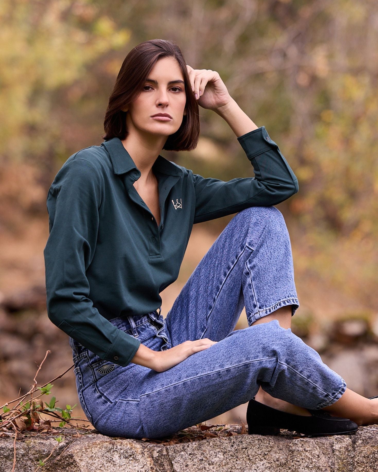 POLO NINA VERDE The IQ Collection