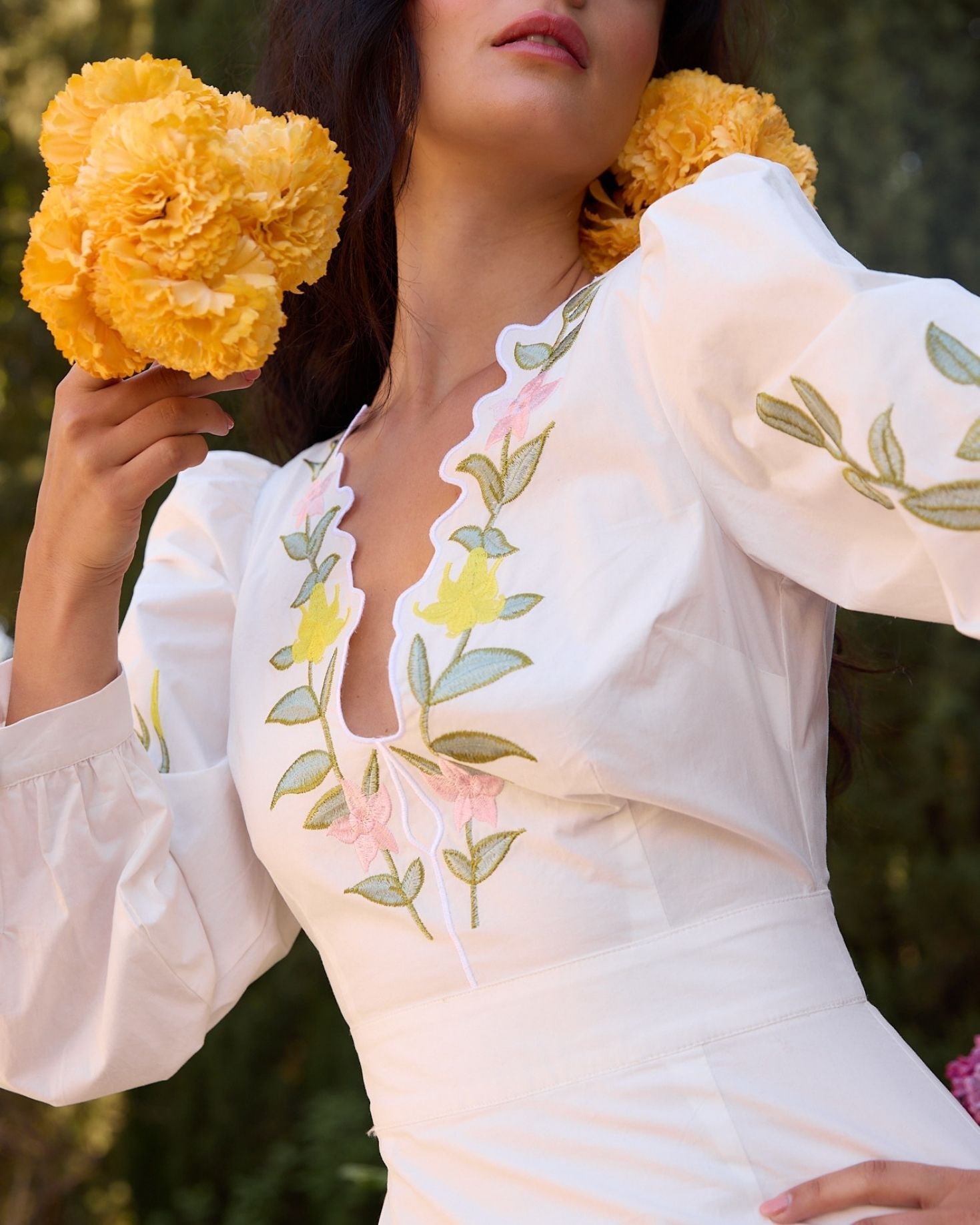 VESTIDO TENERIFE BLANCO The IQ Collection