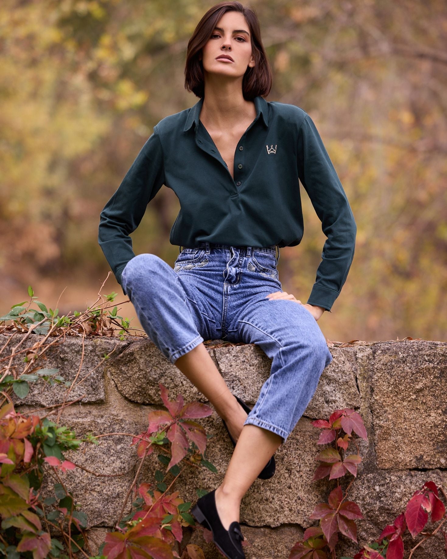 POLO NINA VERDE The IQ Collection