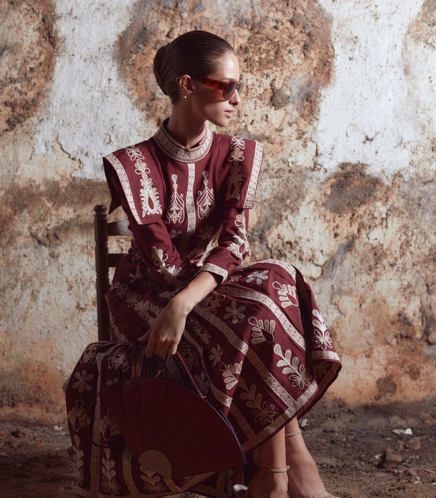 VESTIDO AFRICA BORDADO The IQ Collection