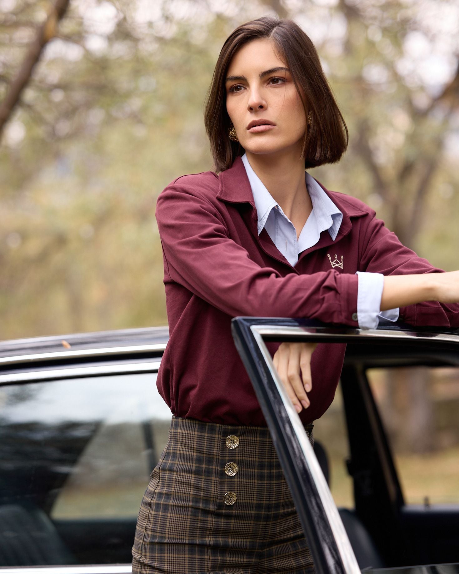 POLO NINA BURDEOS The IQ Collection