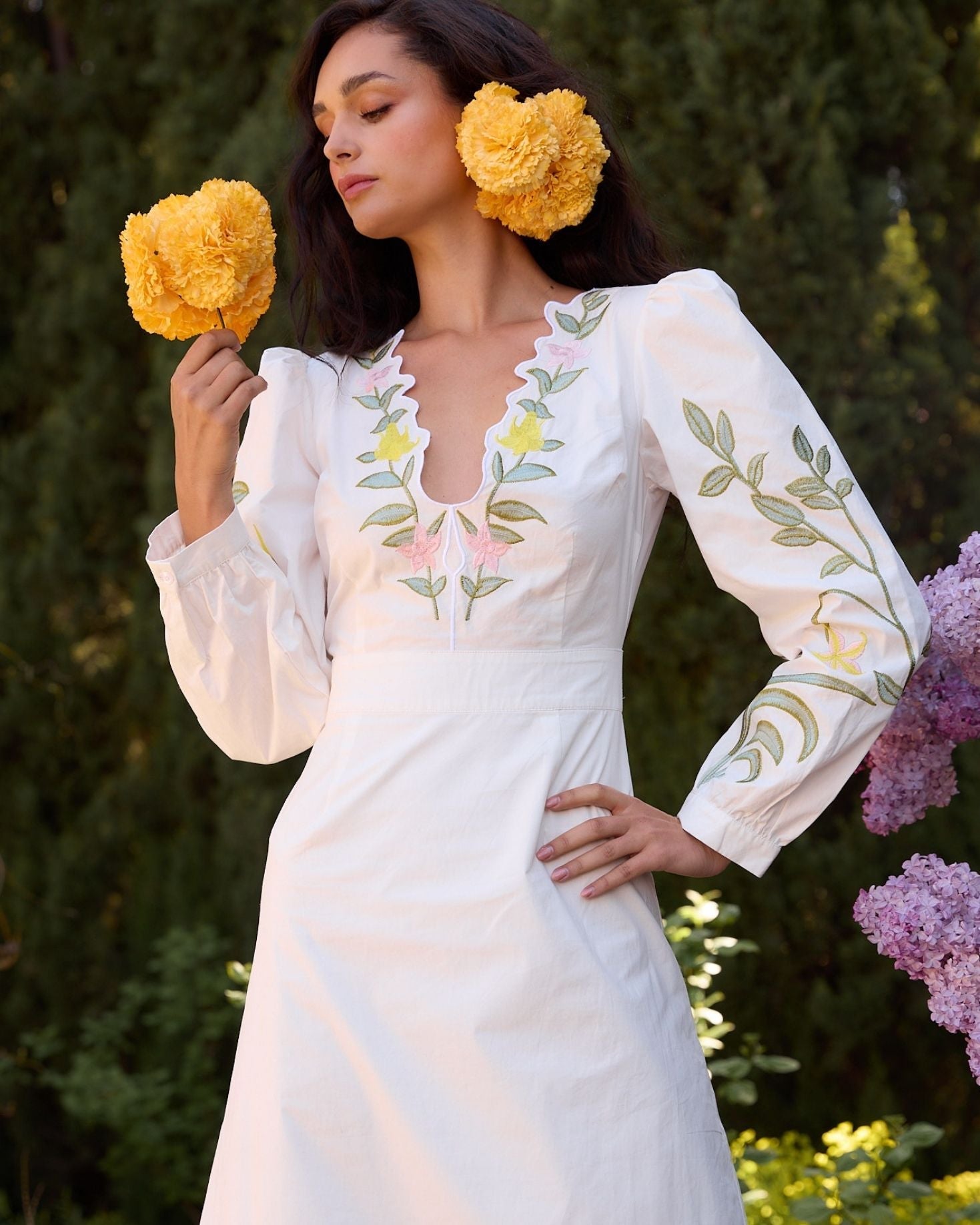 VESTIDO TENERIFE BLANCO The IQ Collection