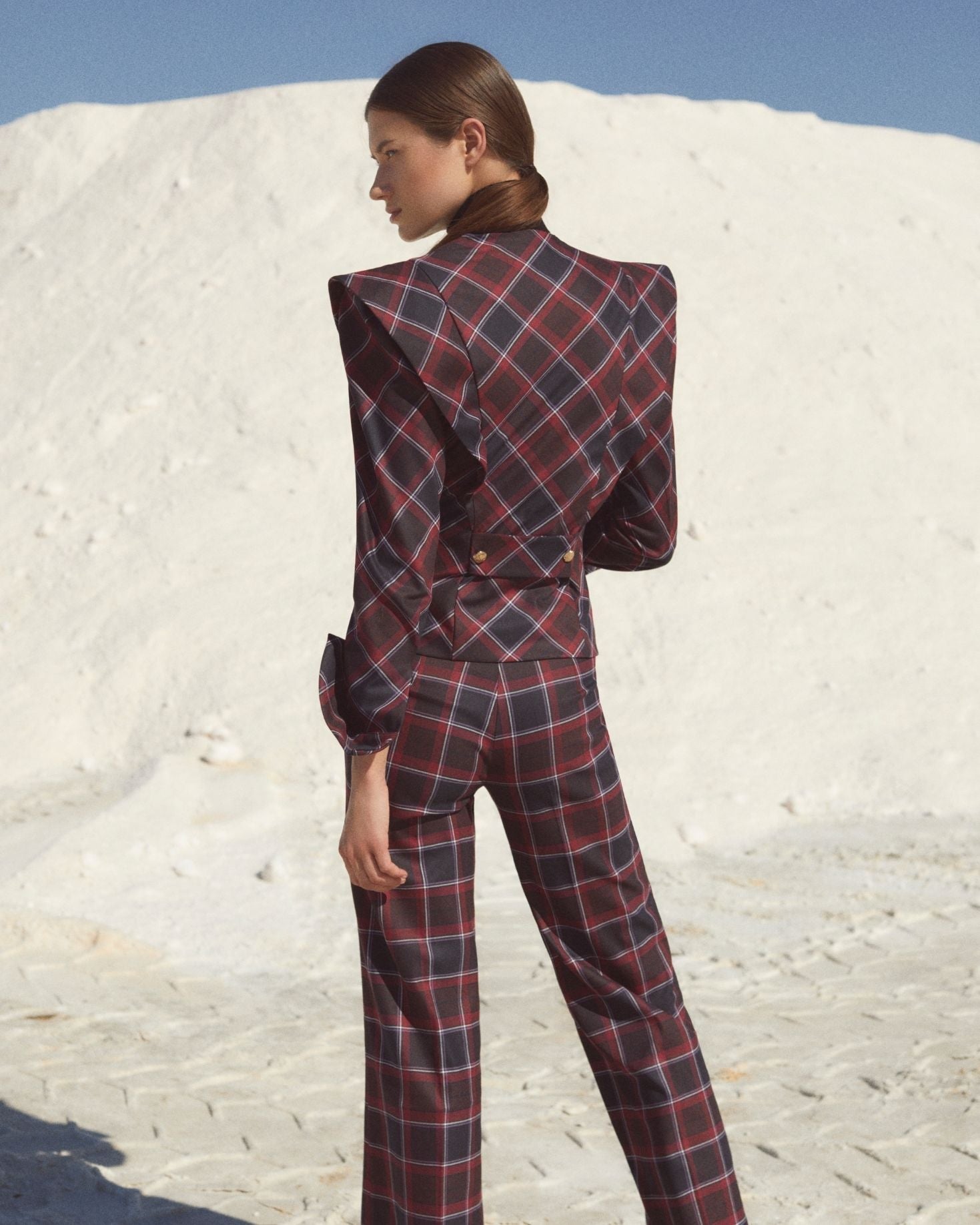 PANTALÓN BOGOTÁ CUADROS The IQ Collection