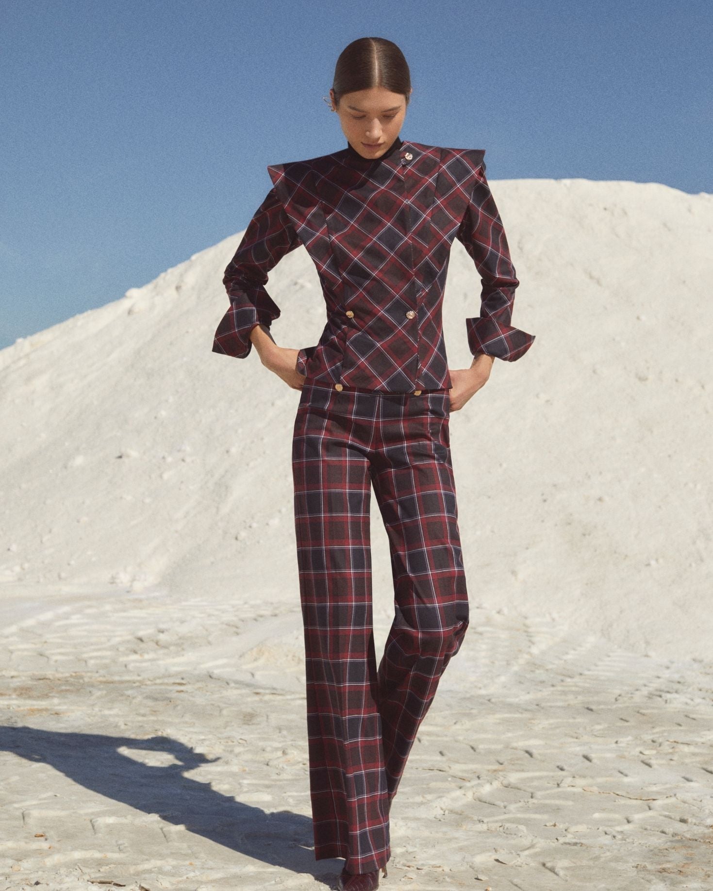 PANTALÓN BOGOTÁ CUADROS The IQ Collection