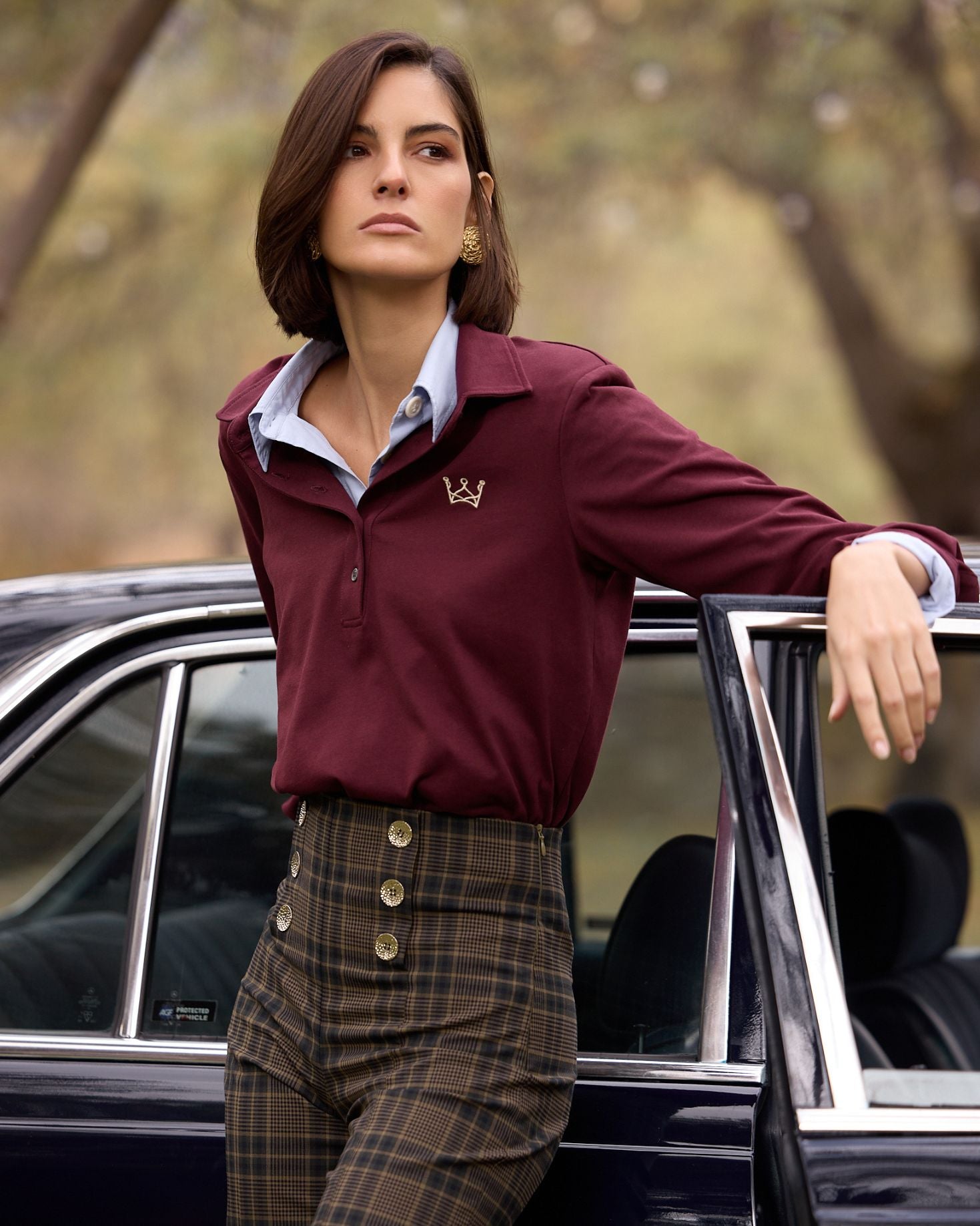 POLO NINA BURDEOS The IQ Collection