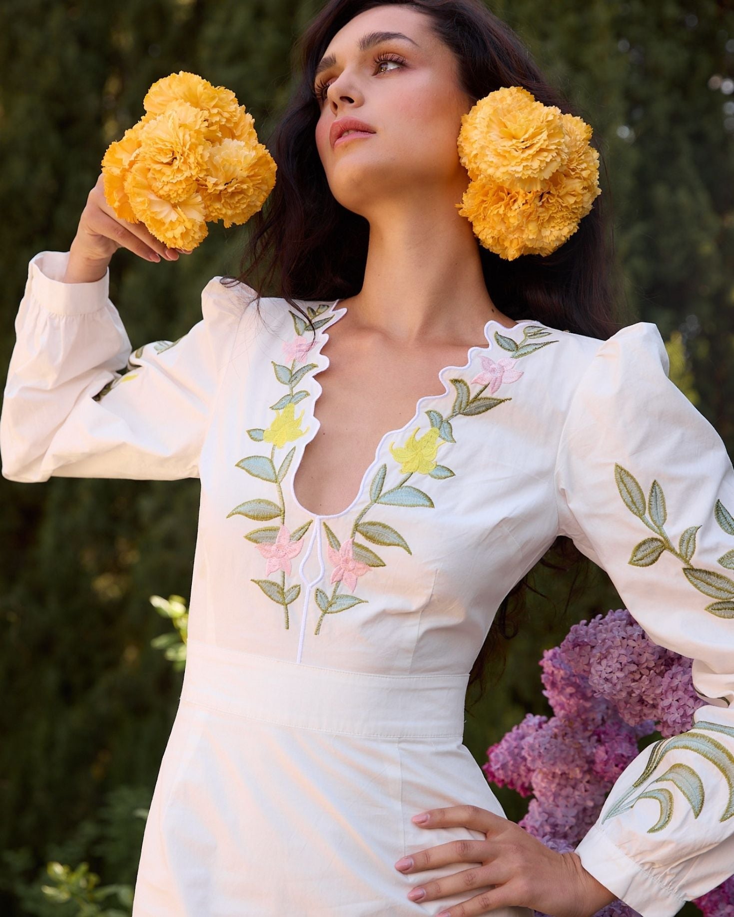 VESTIDO TENERIFE BLANCO The IQ Collection