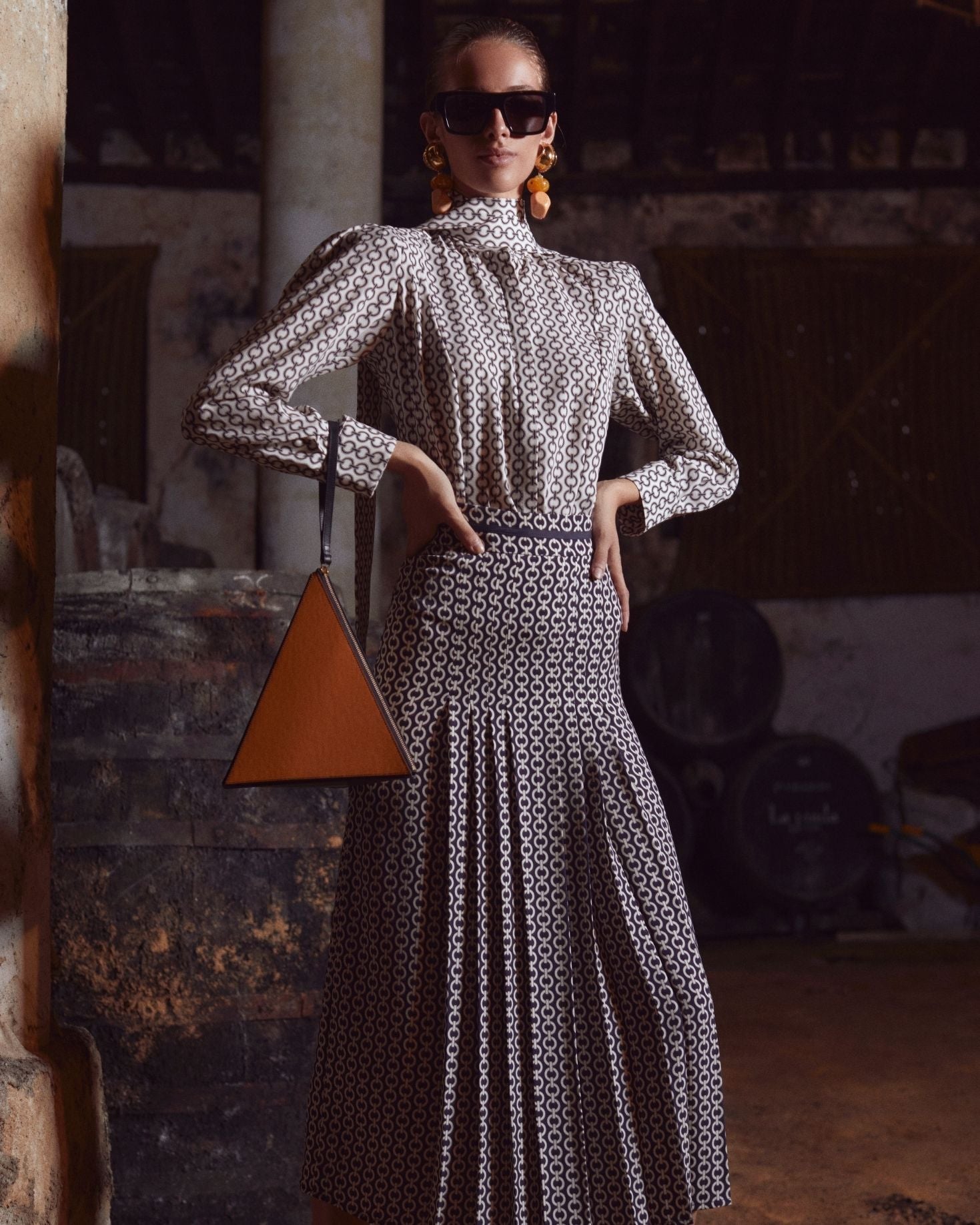 BLUSA PAOLA ESTAMPADA The IQ Collection