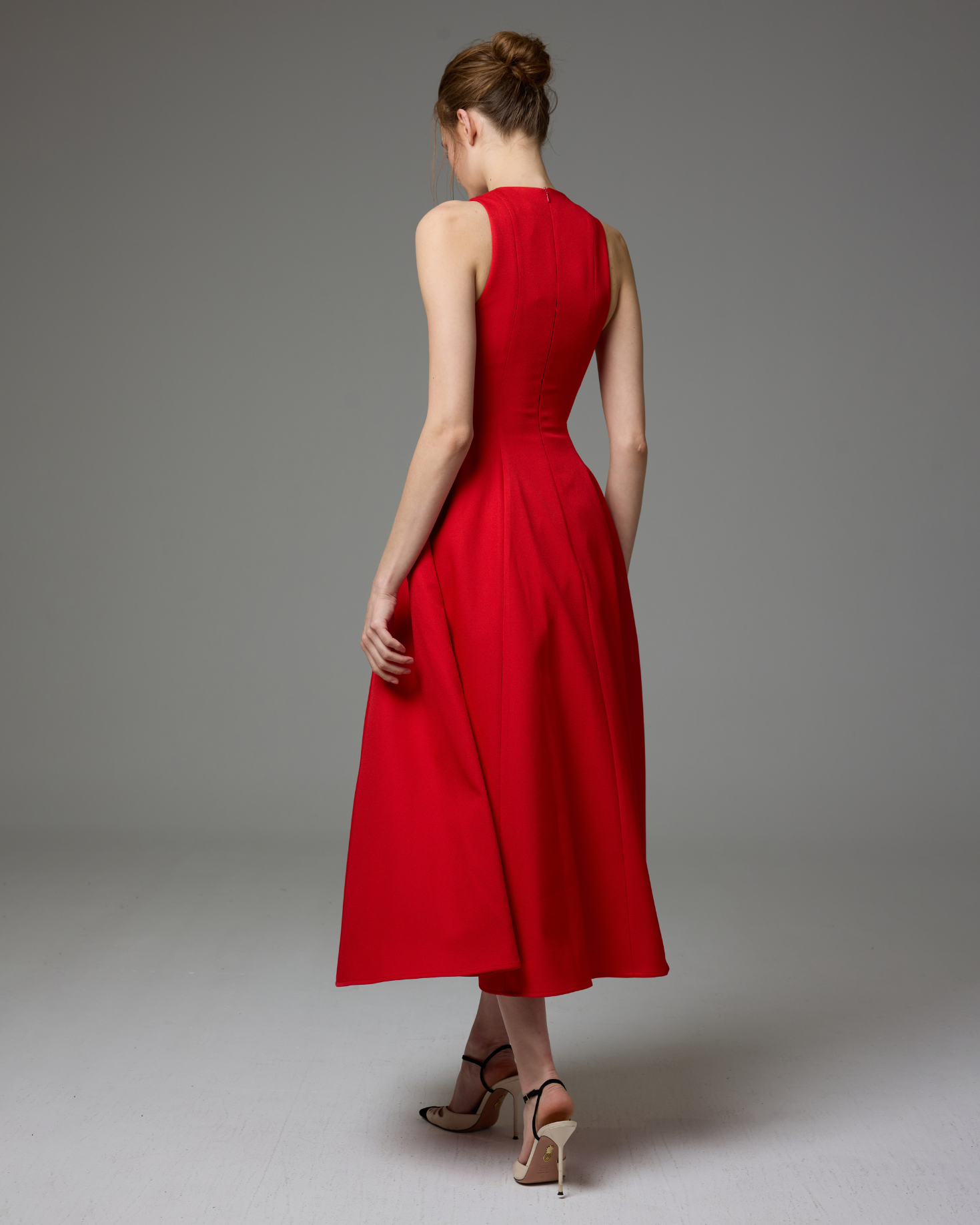 VESTIDO ANITA ROJO The IQ Collection