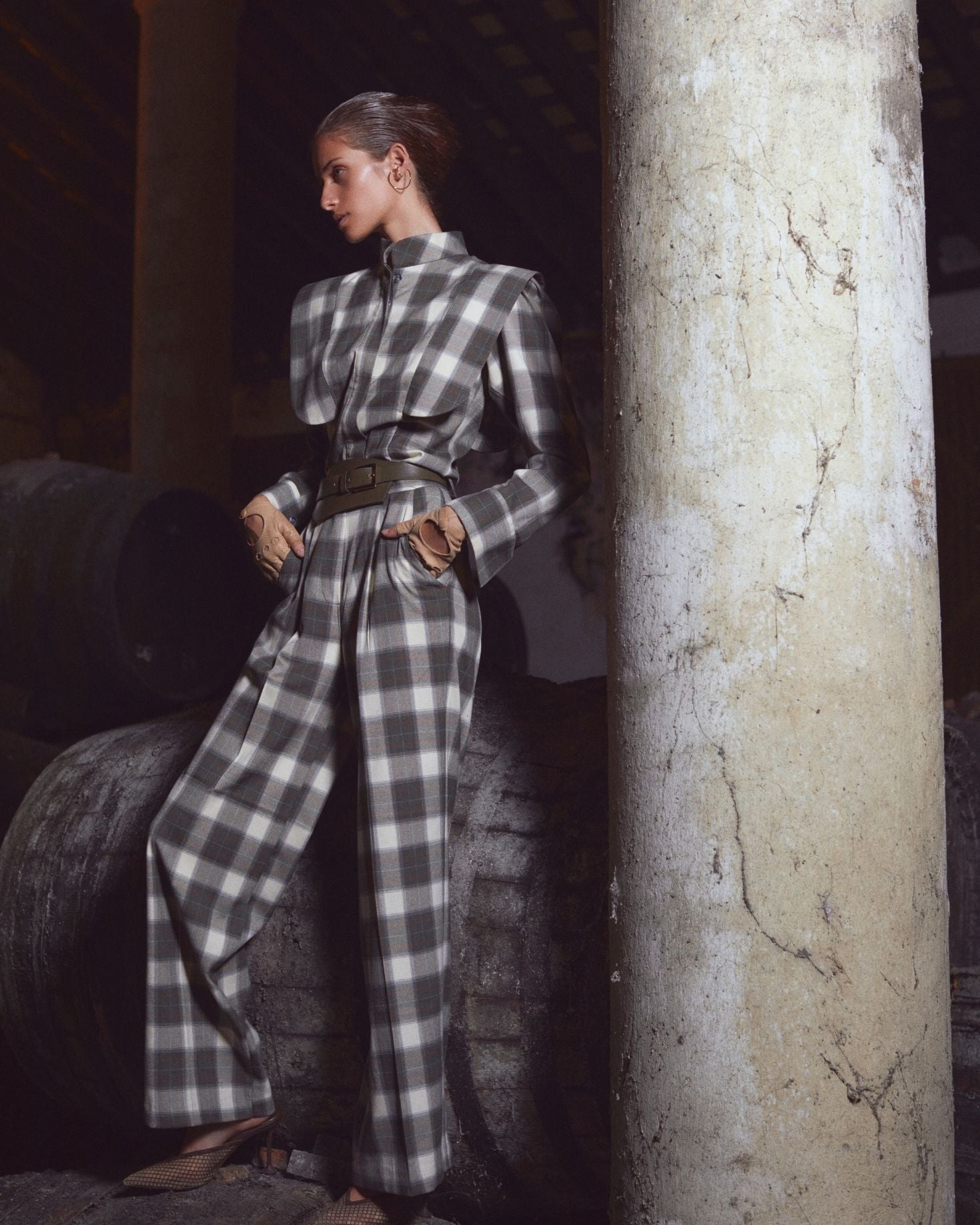 CAMISA ANNA CUADROS The IQ Collection