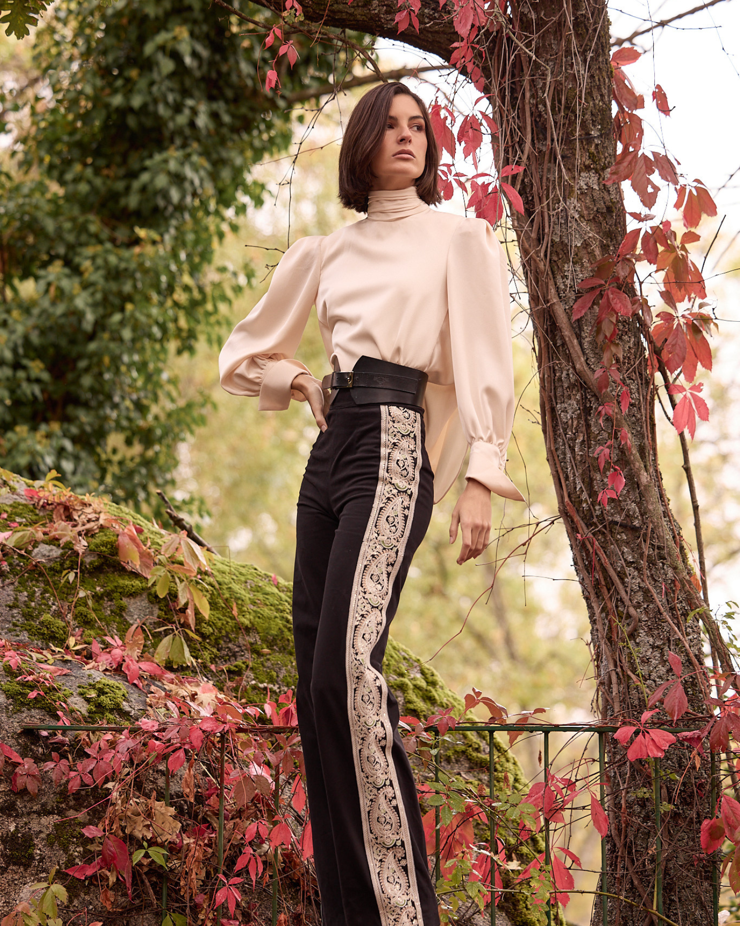 PANTALÓN SAETA NEGRO The IQ Collection