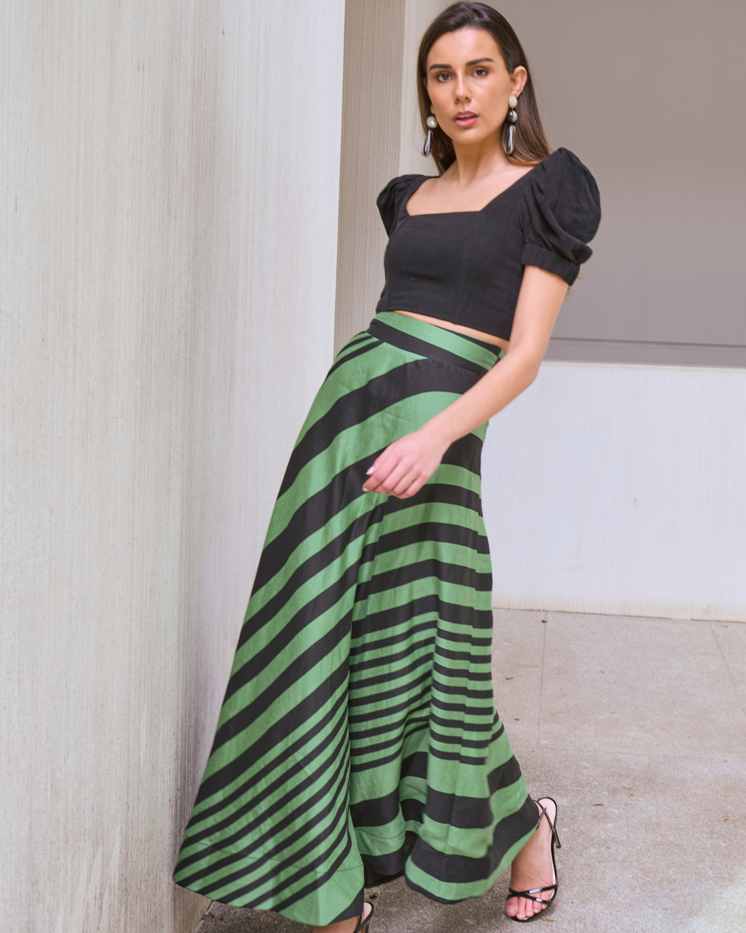 FALDA CAPRICHO VERDE The IQ Collection