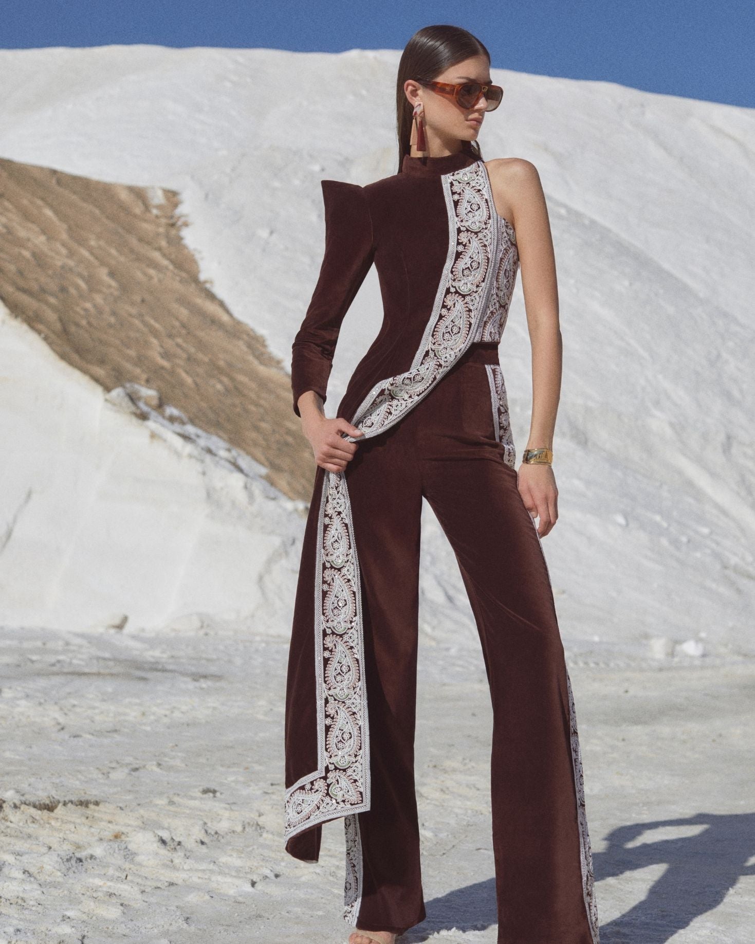 TOP FONTANA MARRÓN The IQ Collection