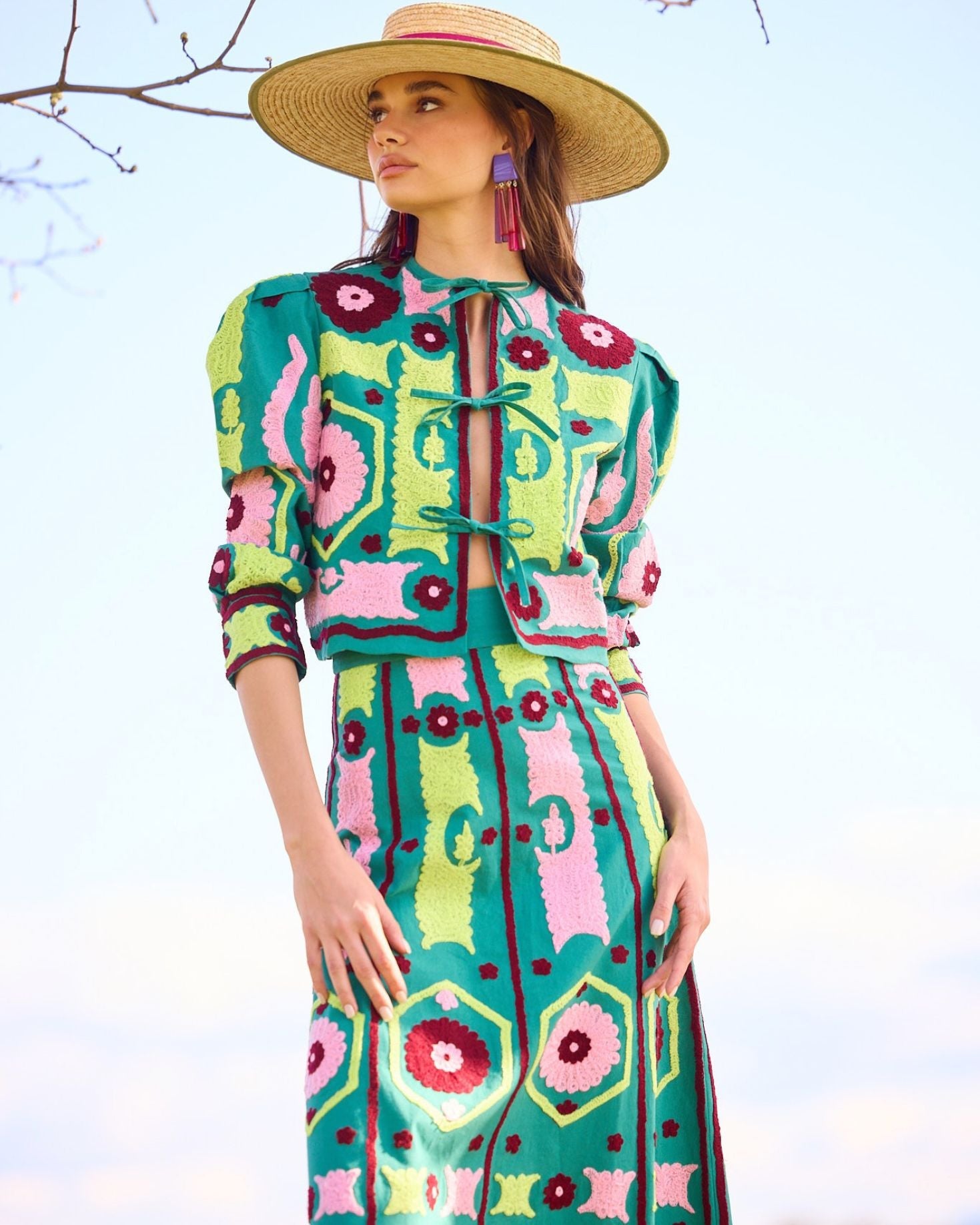 FALDA AZORES VERDE The IQ Collection