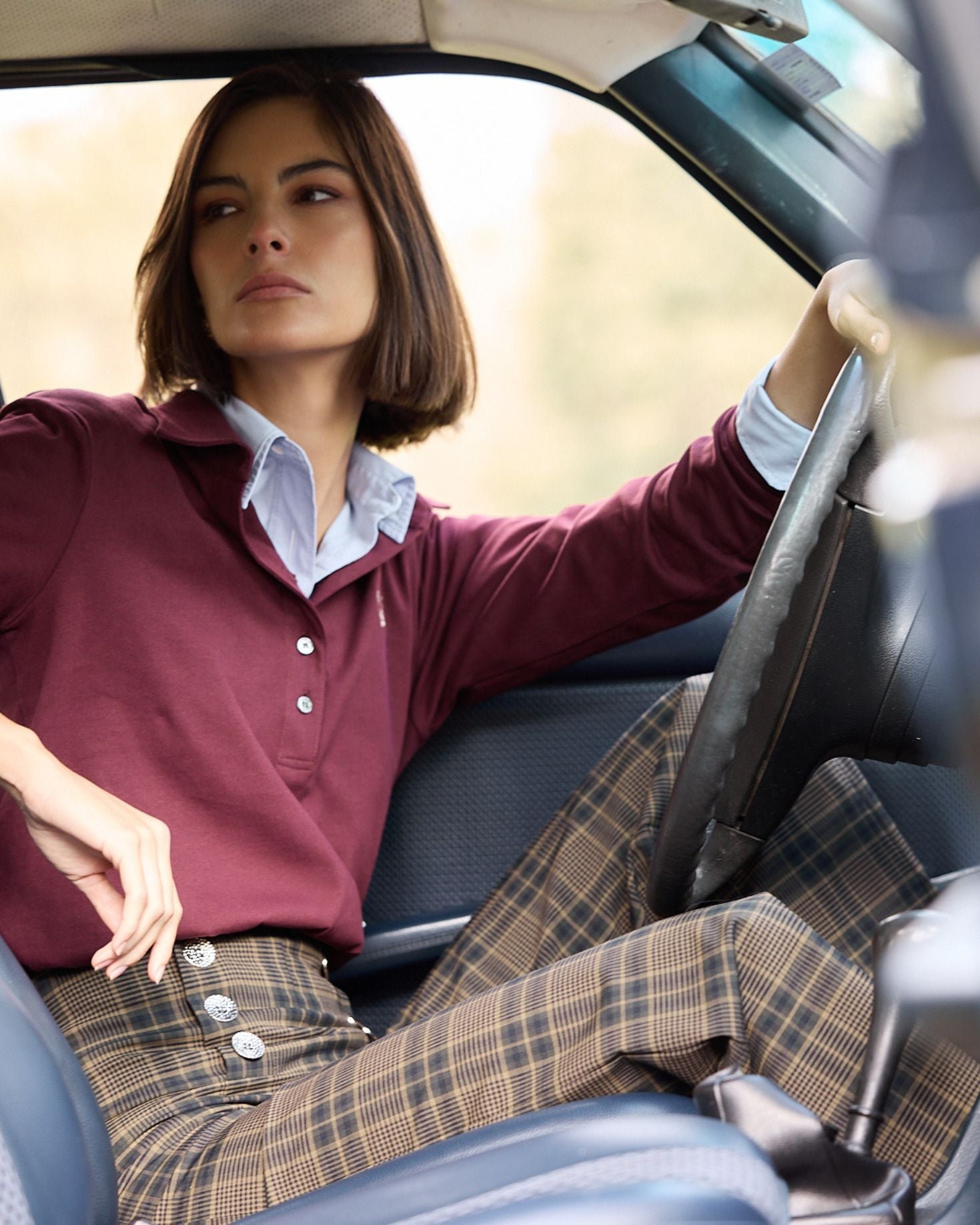 POLO NINA BURDEOS The IQ Collection