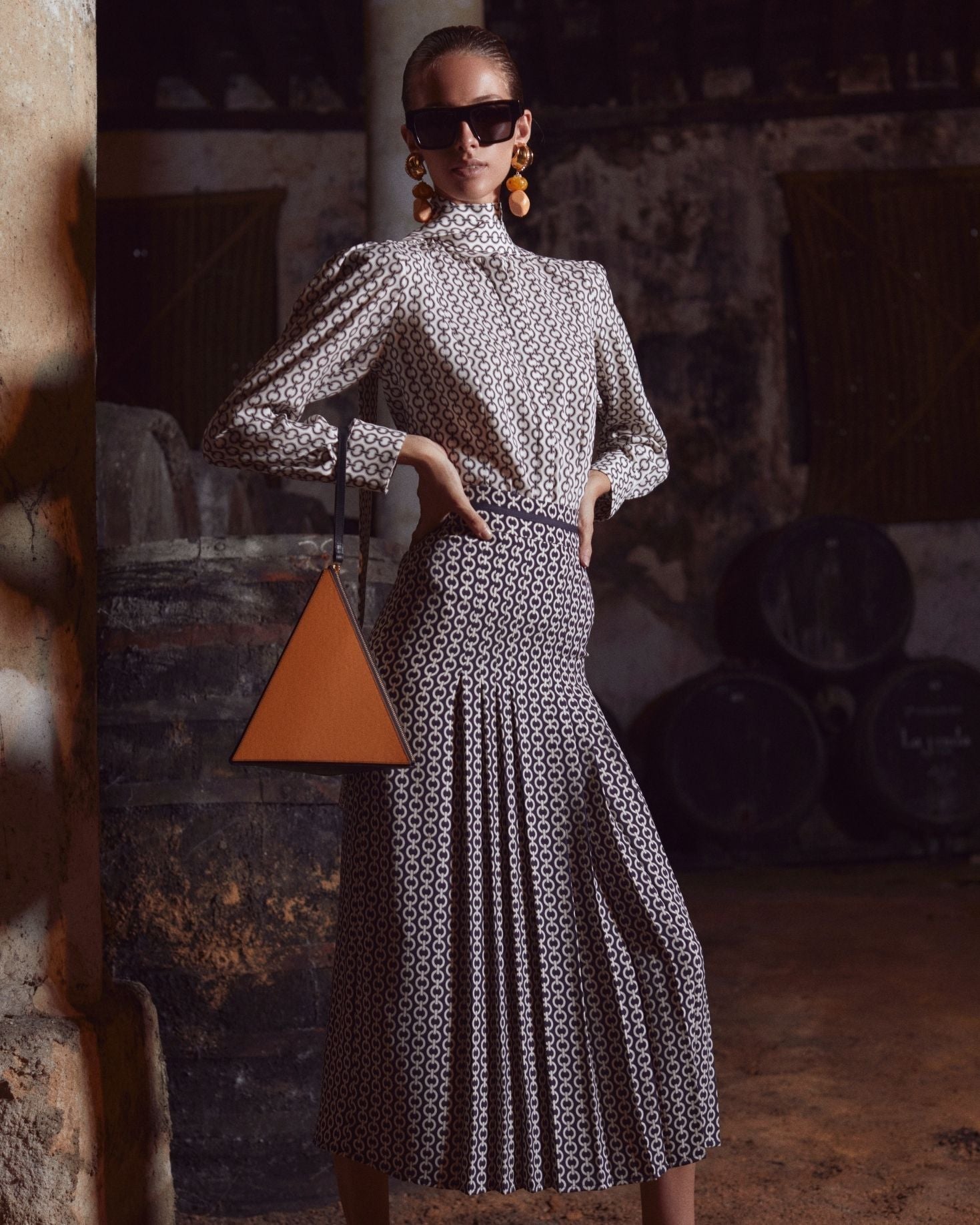 BLUSA PAOLA ESTAMPADA The IQ Collection