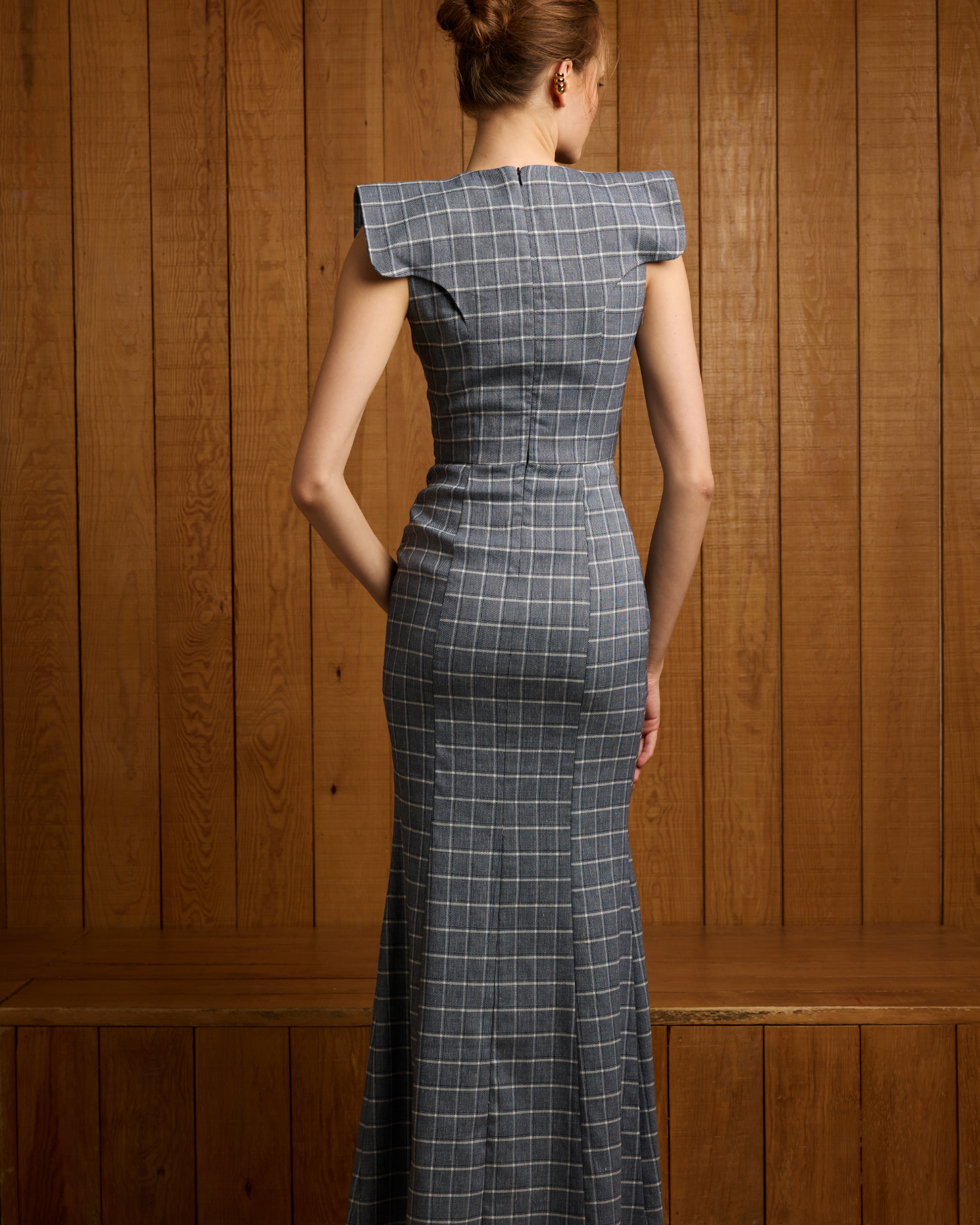 VESTIDO ANTONIA CUADROS The IQ Collection