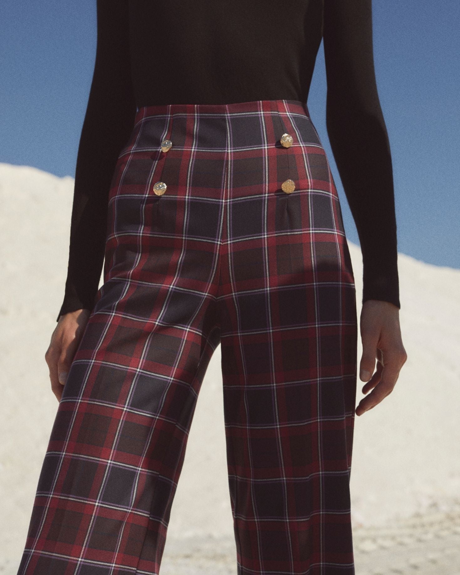 PANTALÓN BOGOTÁ CUADROS The IQ Collection