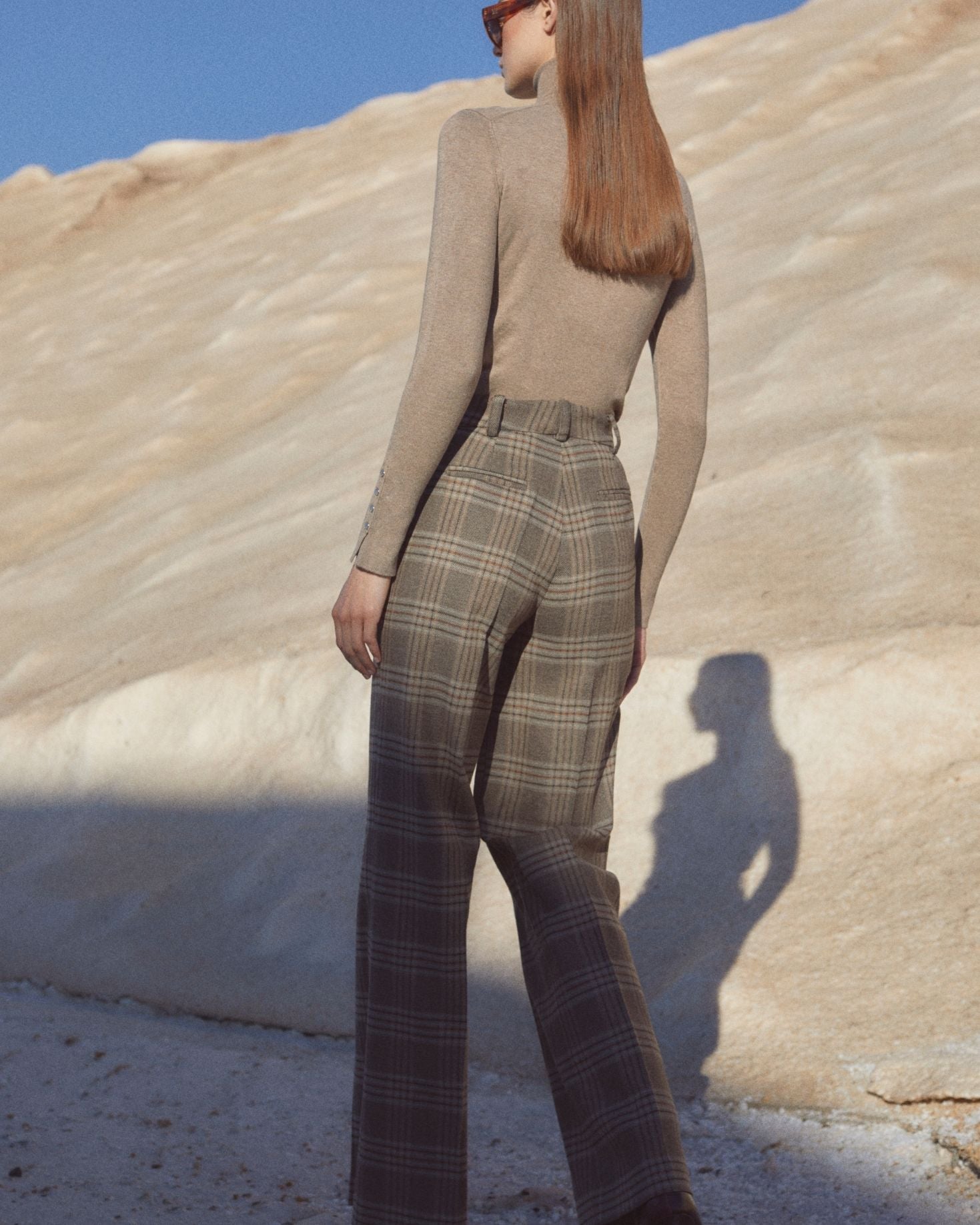 PANTALÓN ALMUDENA CUADROS The IQ Collection